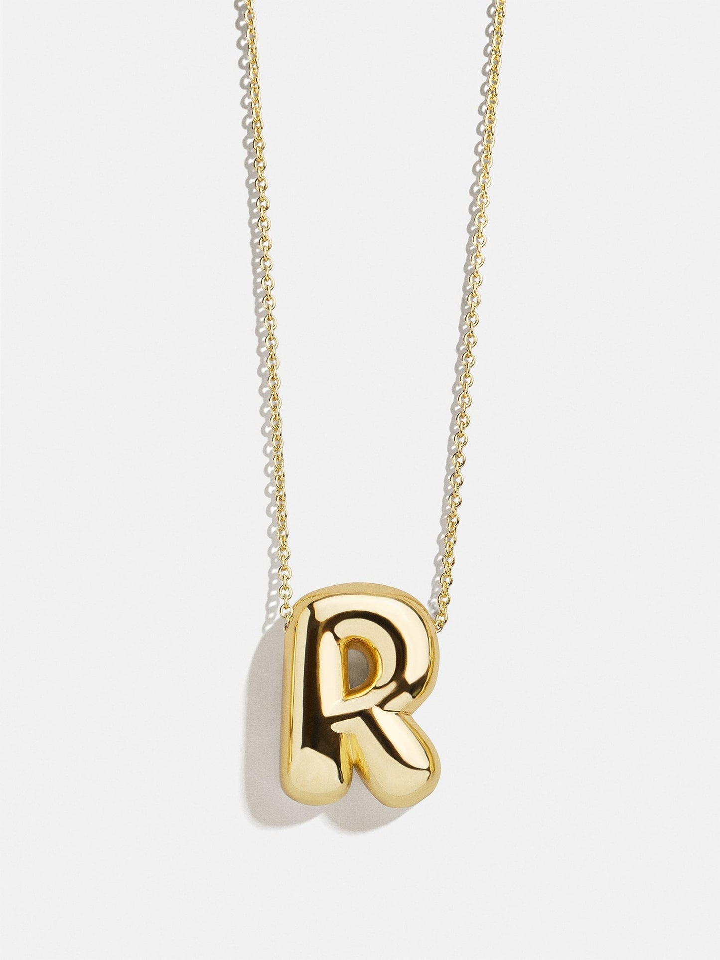 Kids' Bubble Initial Necklace - Gold