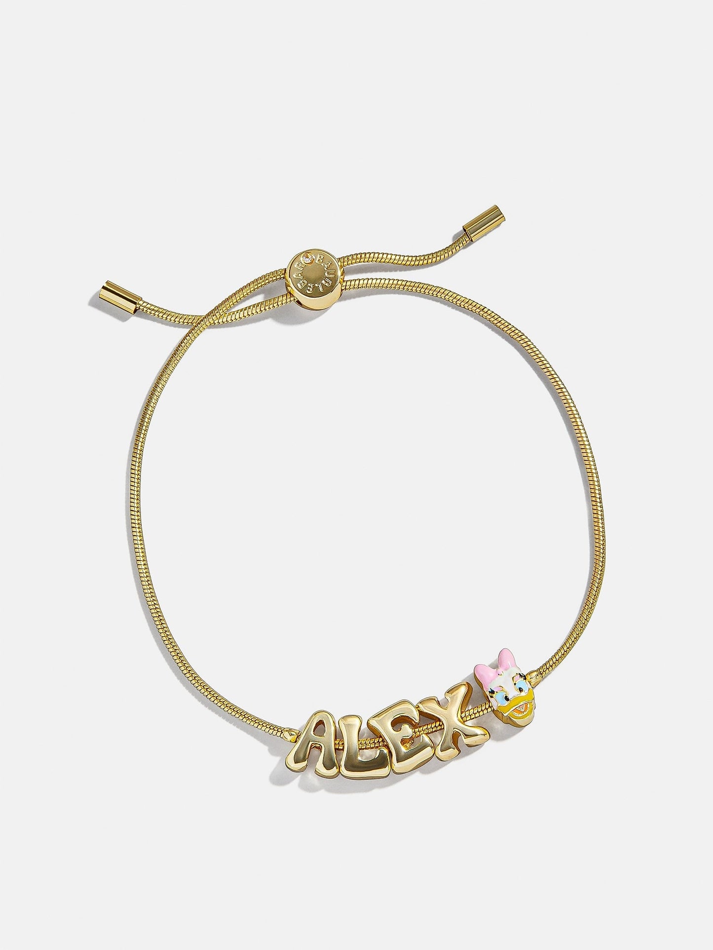Disney Daisy Duck Bubble Slider Custom Bracelet - Daisy Duck