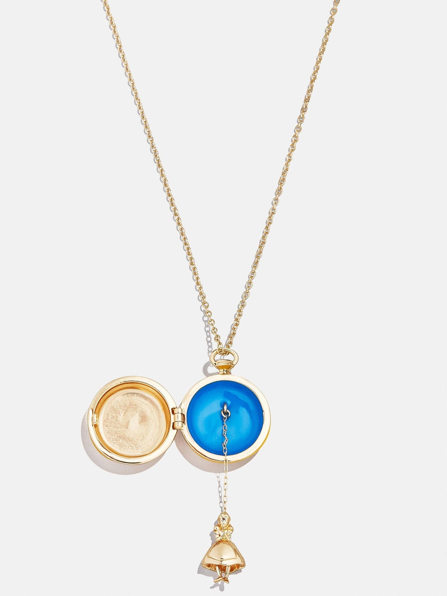 Disney Alice in Wonderland Locket - Gold/Multi