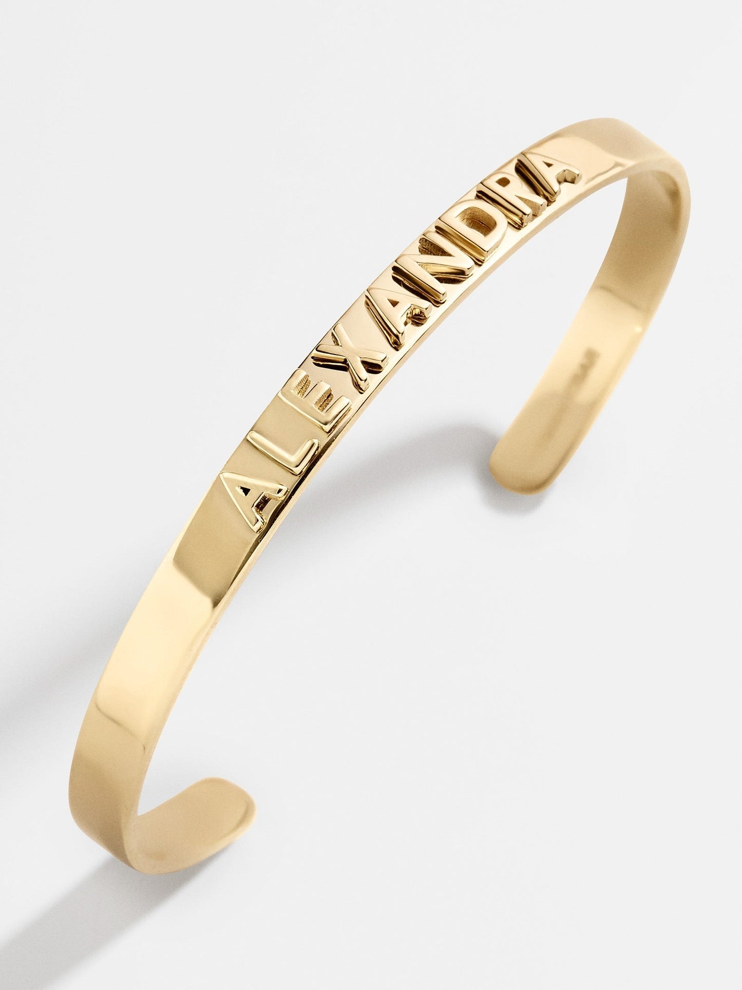 14K Gold Custom Cuff Bracelet
