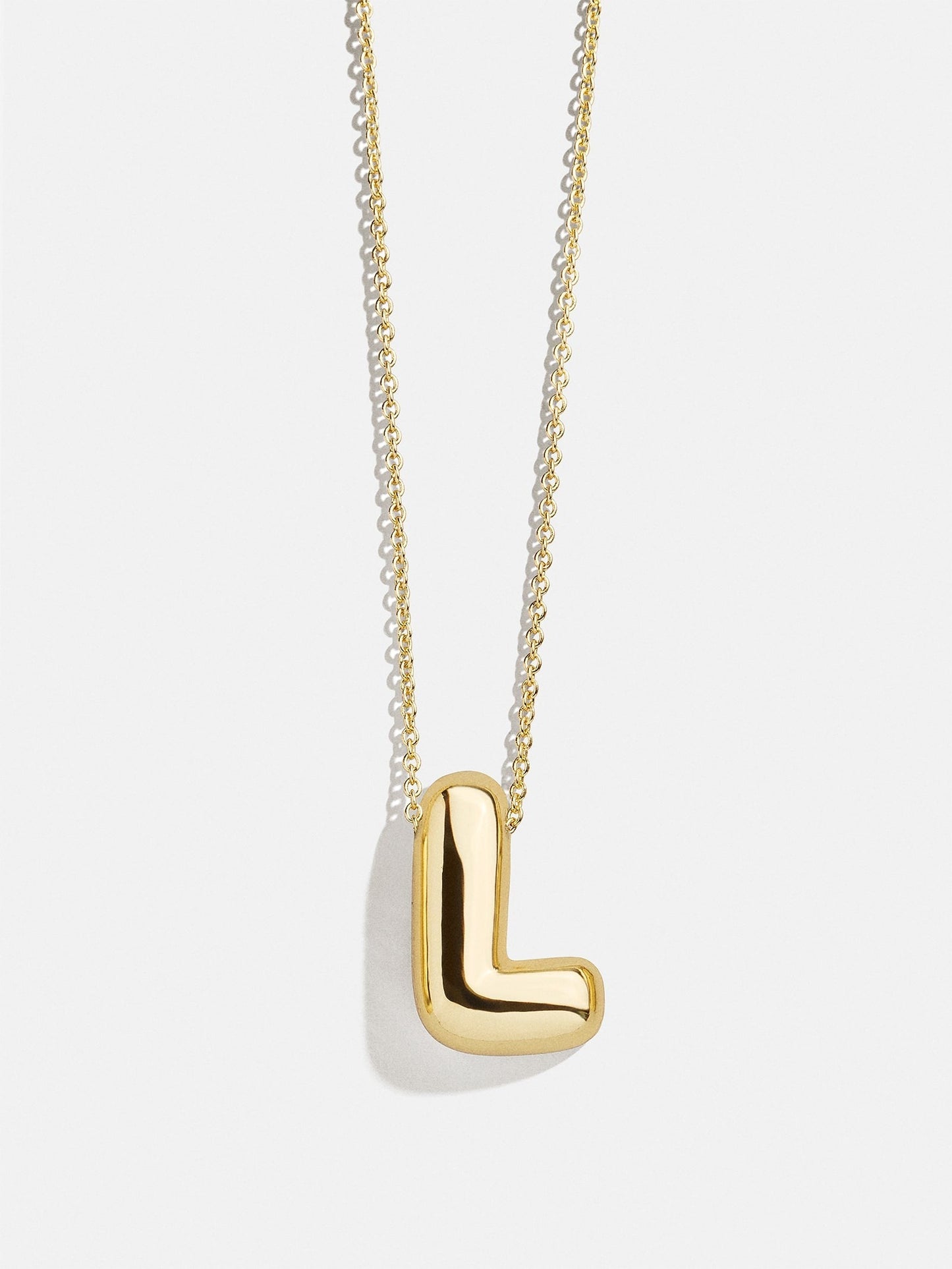 Kids' Bubble Initial Necklace - Gold