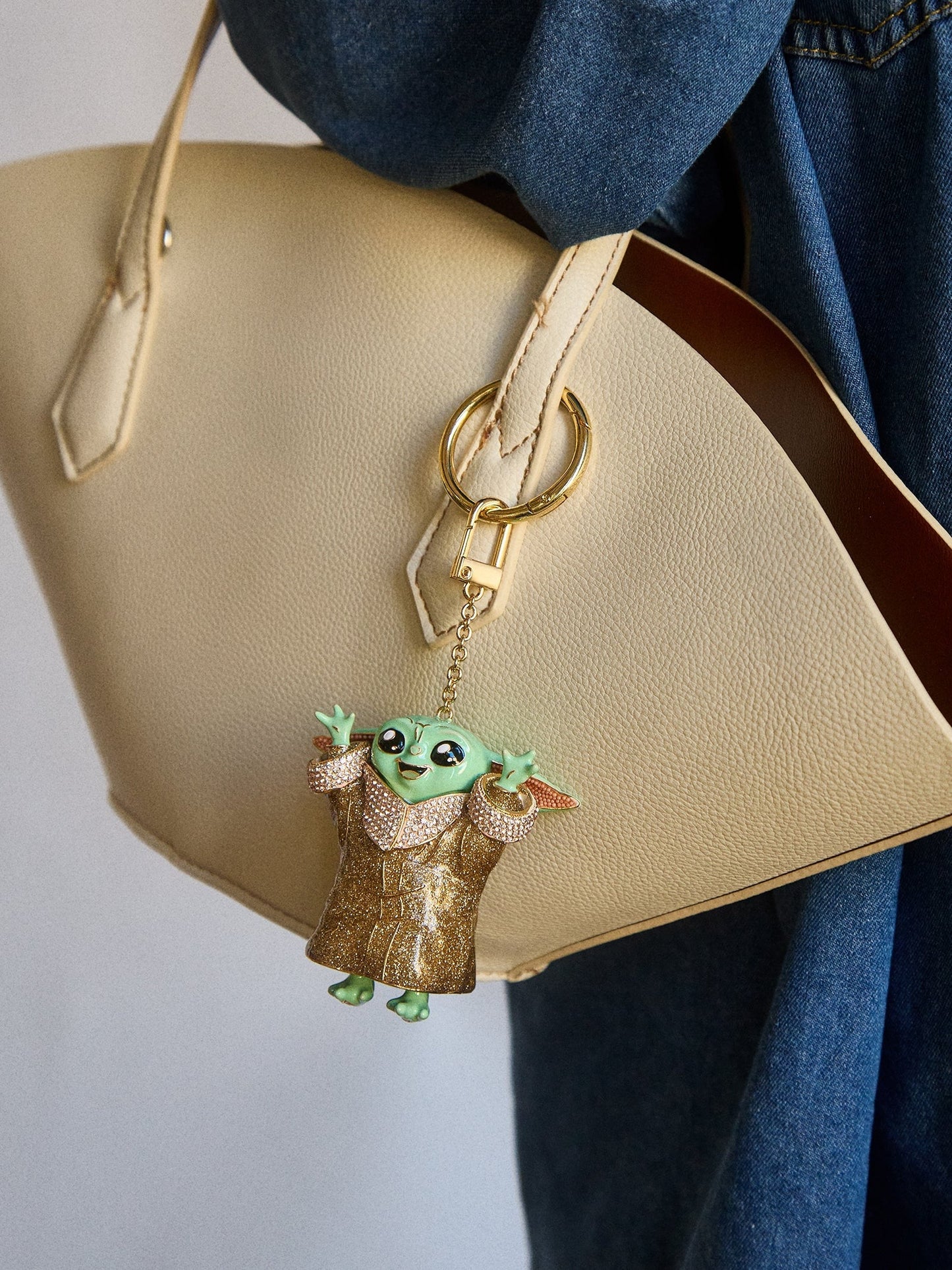 STAR WARSTM GROGUTM 3D Bag Charm - Gold/Green