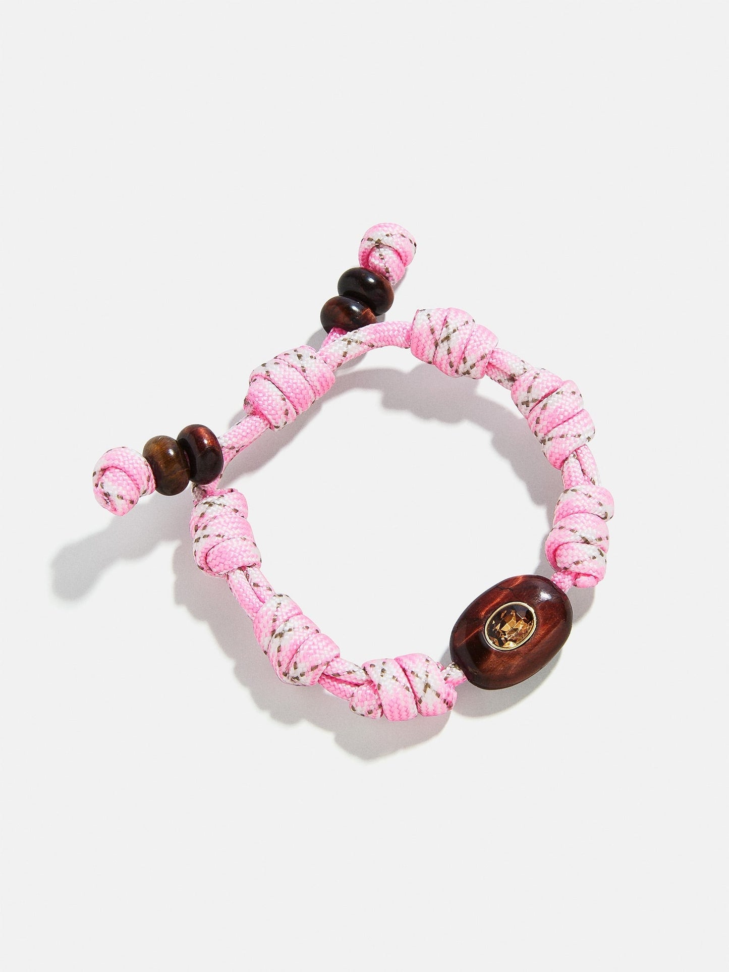 True Aura Semi-Precious Paracord Bracelet - Tiger's Eye