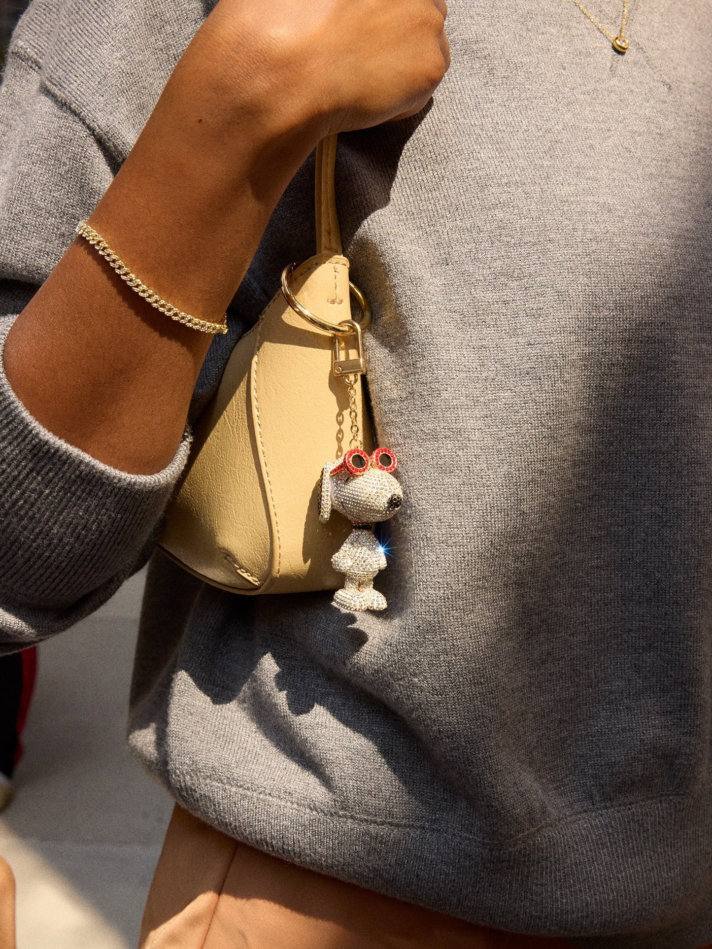 Peanuts Snoopy 3D Bag Charm - Snoopy