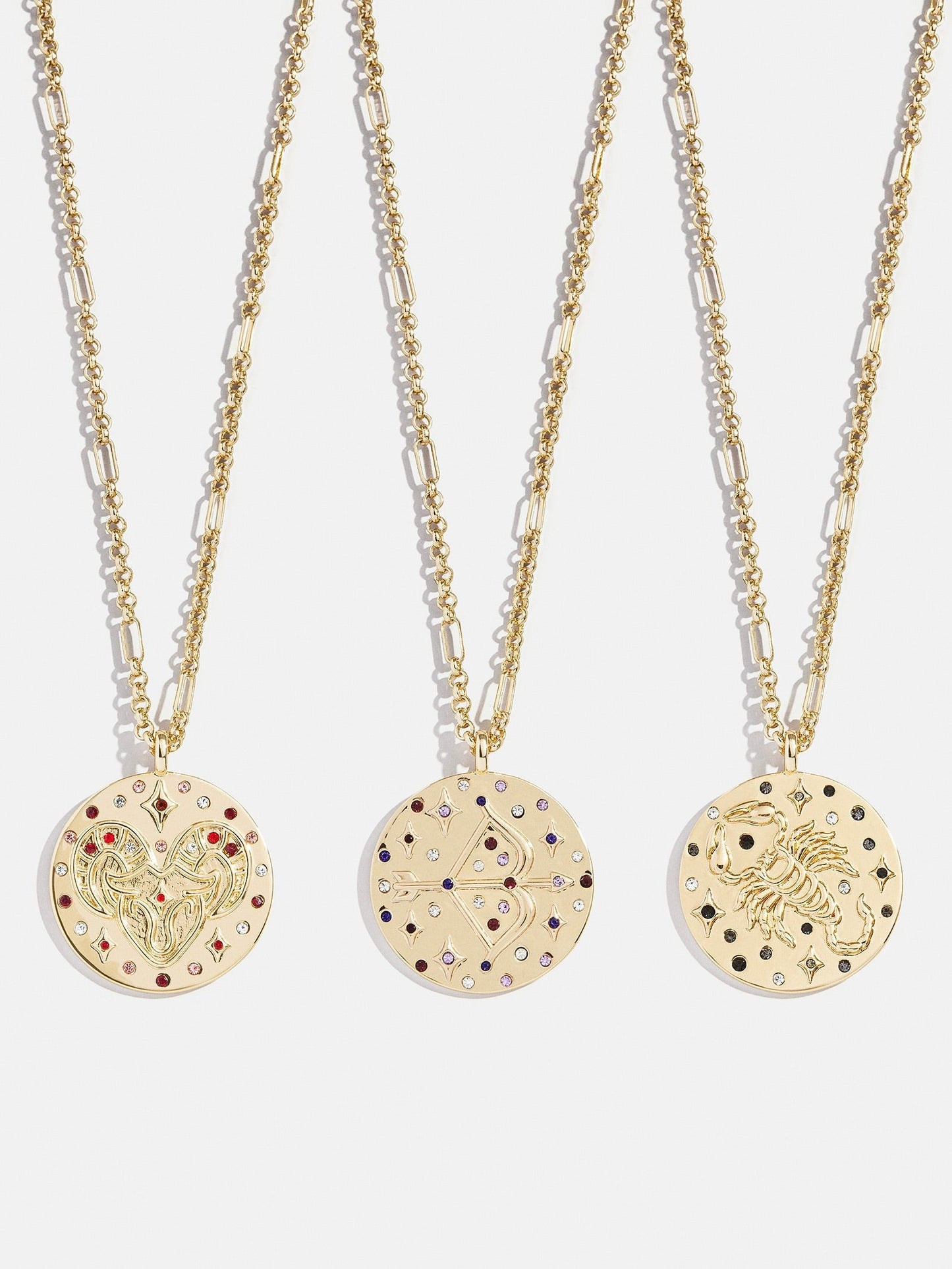Zodiac Pendant Necklace - Aries