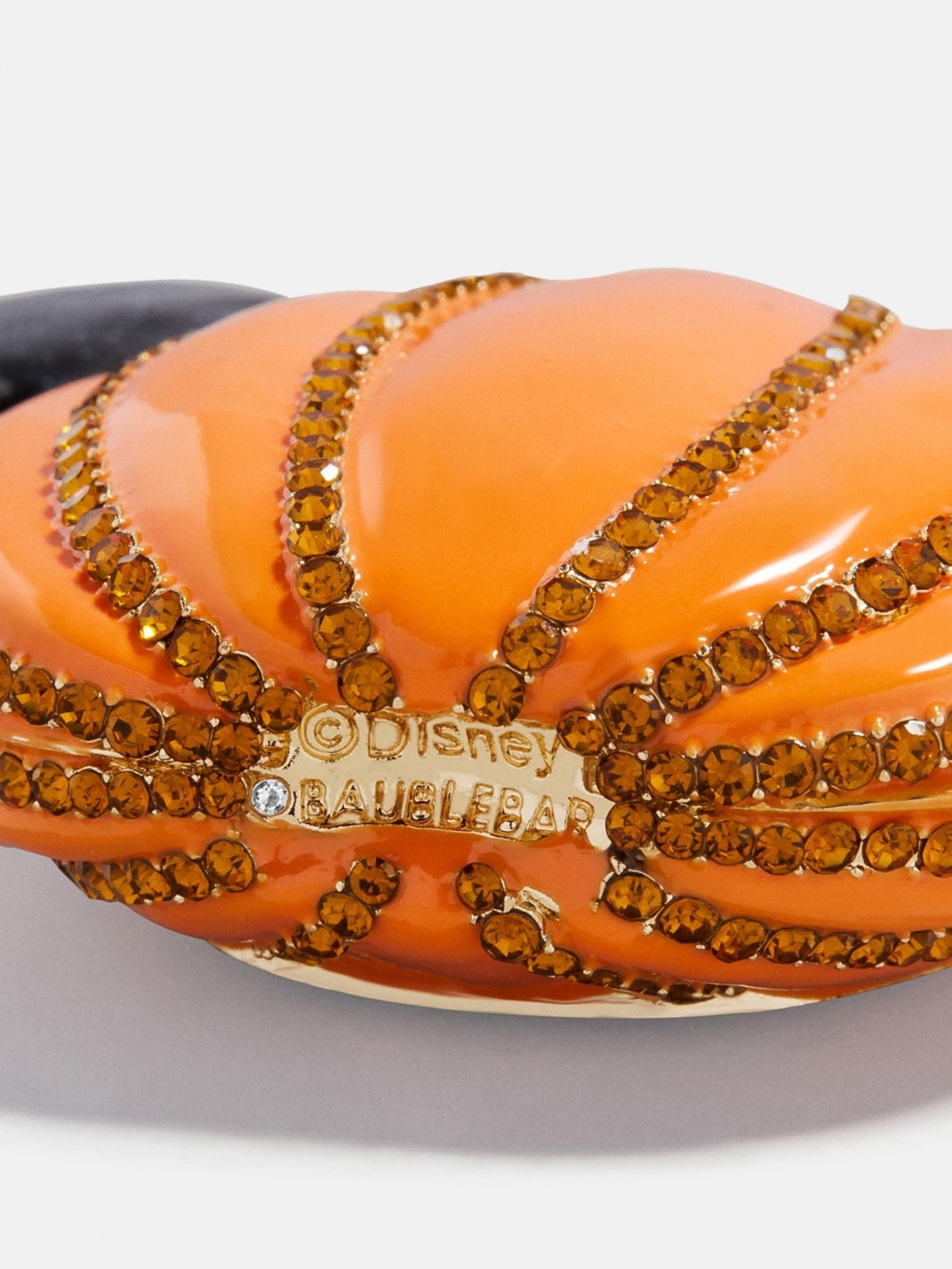 Disney Mickey Mouse Pumpkin Bag Charm - Black/Orange