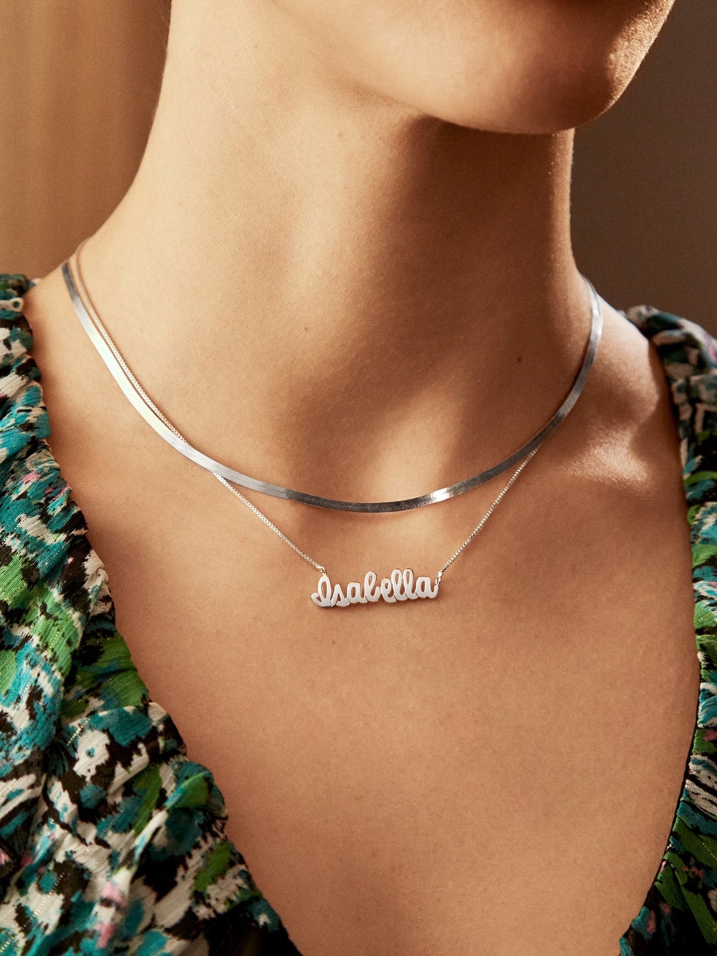 Mini Gia 14K Gold Necklace