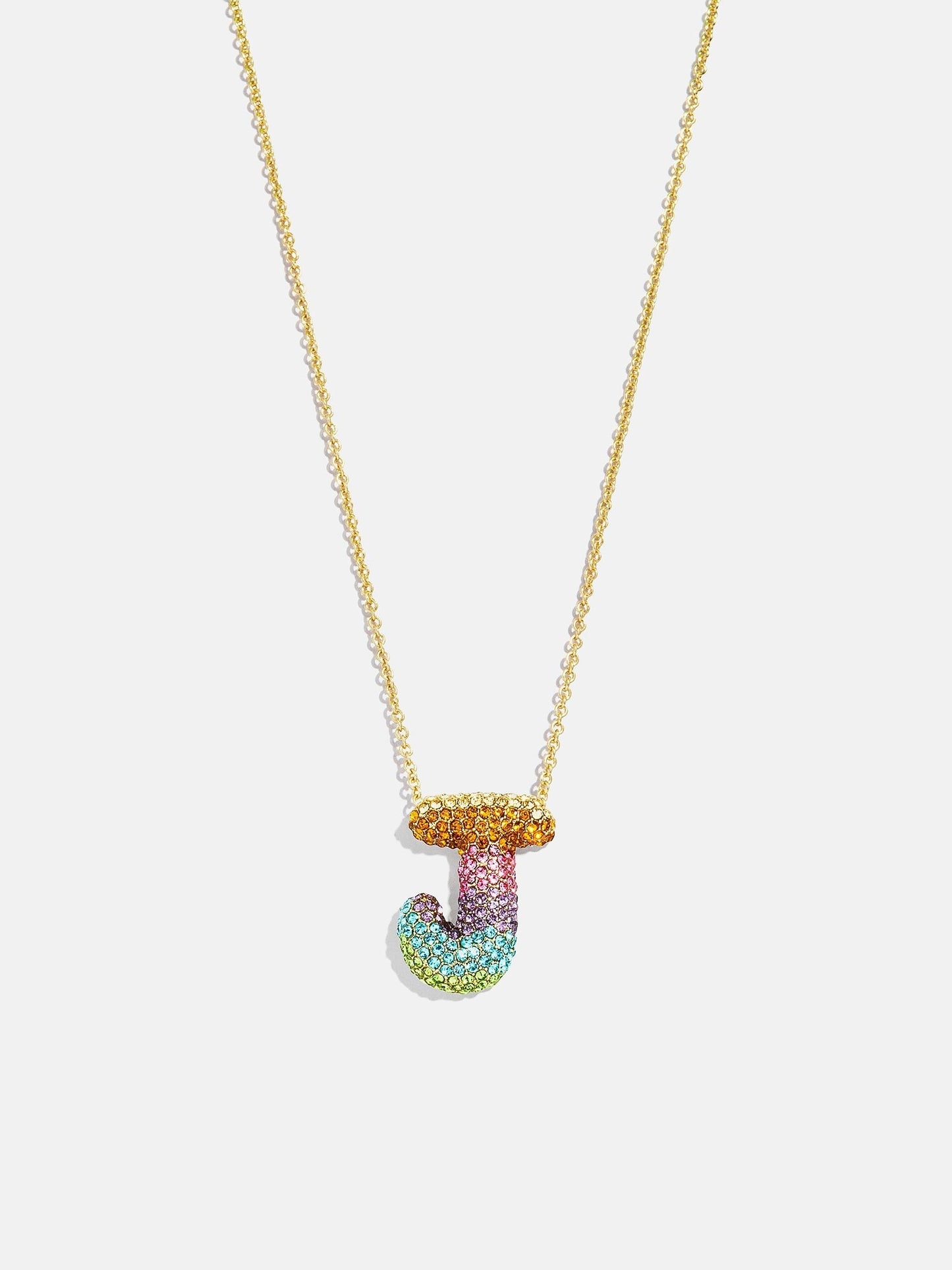 Kids' Bubble Initial Necklace - Multi