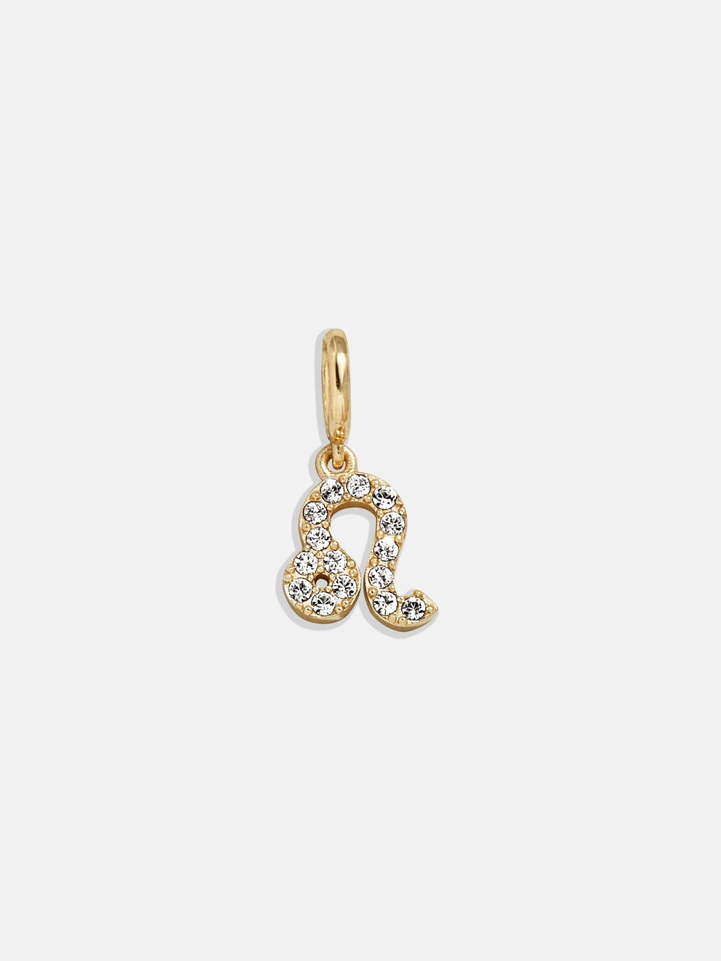 Pavé Zodiac Symbol Cluster Charm - Leo