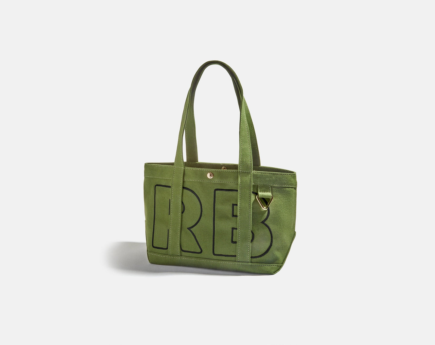 Solid Custom Alpha Tote - Olive Green