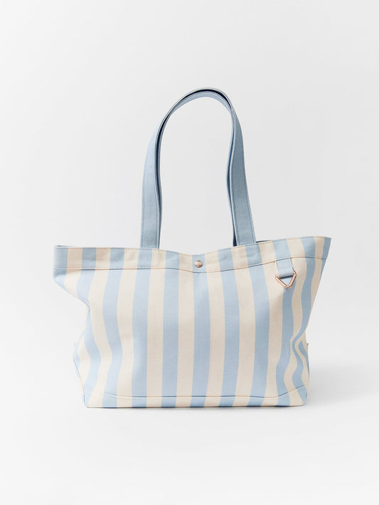 Striped Alpha Tote - Coast