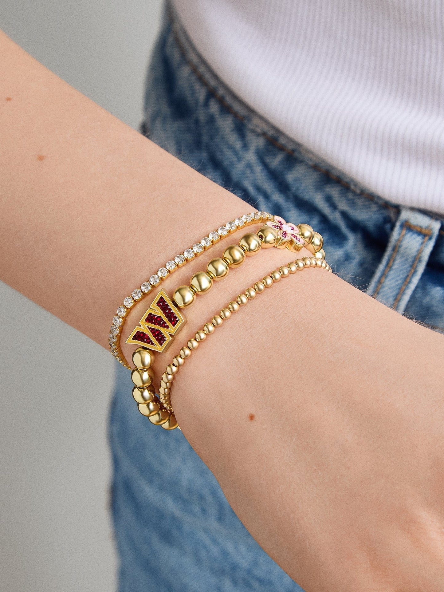 NFL Pisa Charm Bracelet - Washington Commanders