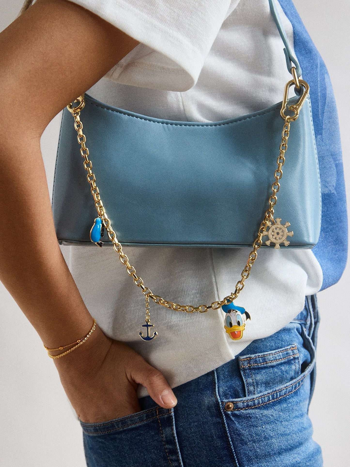 Disney Donald Duck Motif Bag Charm - Donald Duck