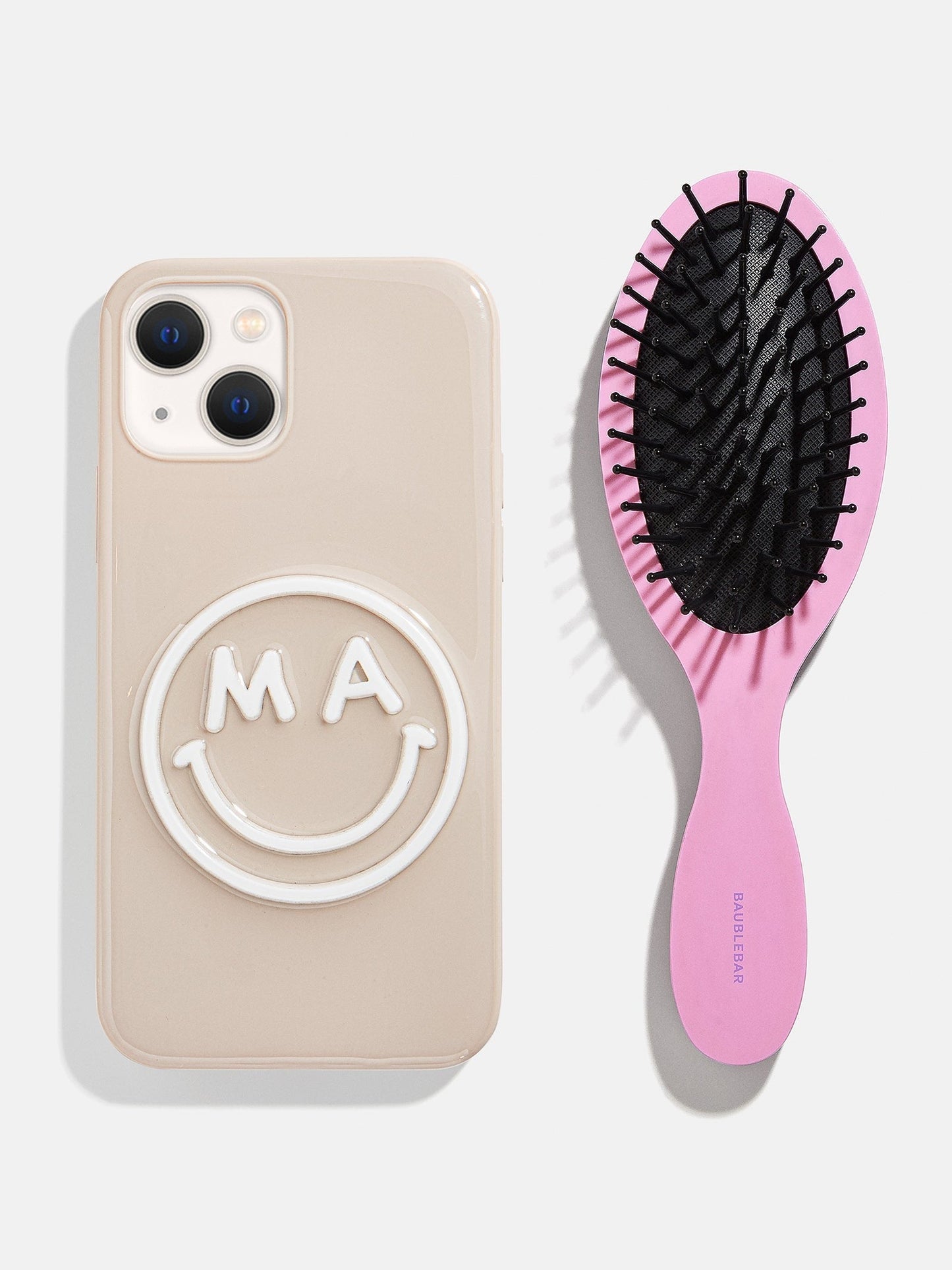 Mini Fine Line Custom Hair Brush - Pale Blue/Cobalt Blue
