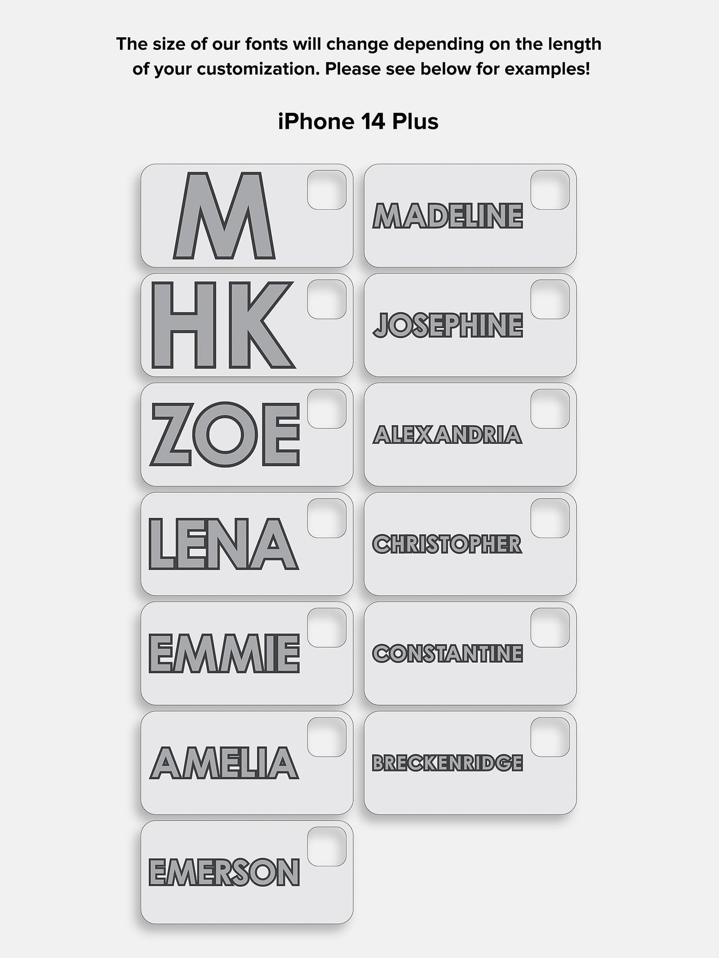 Block Font Custom iPhone Case - Green/Light Pink