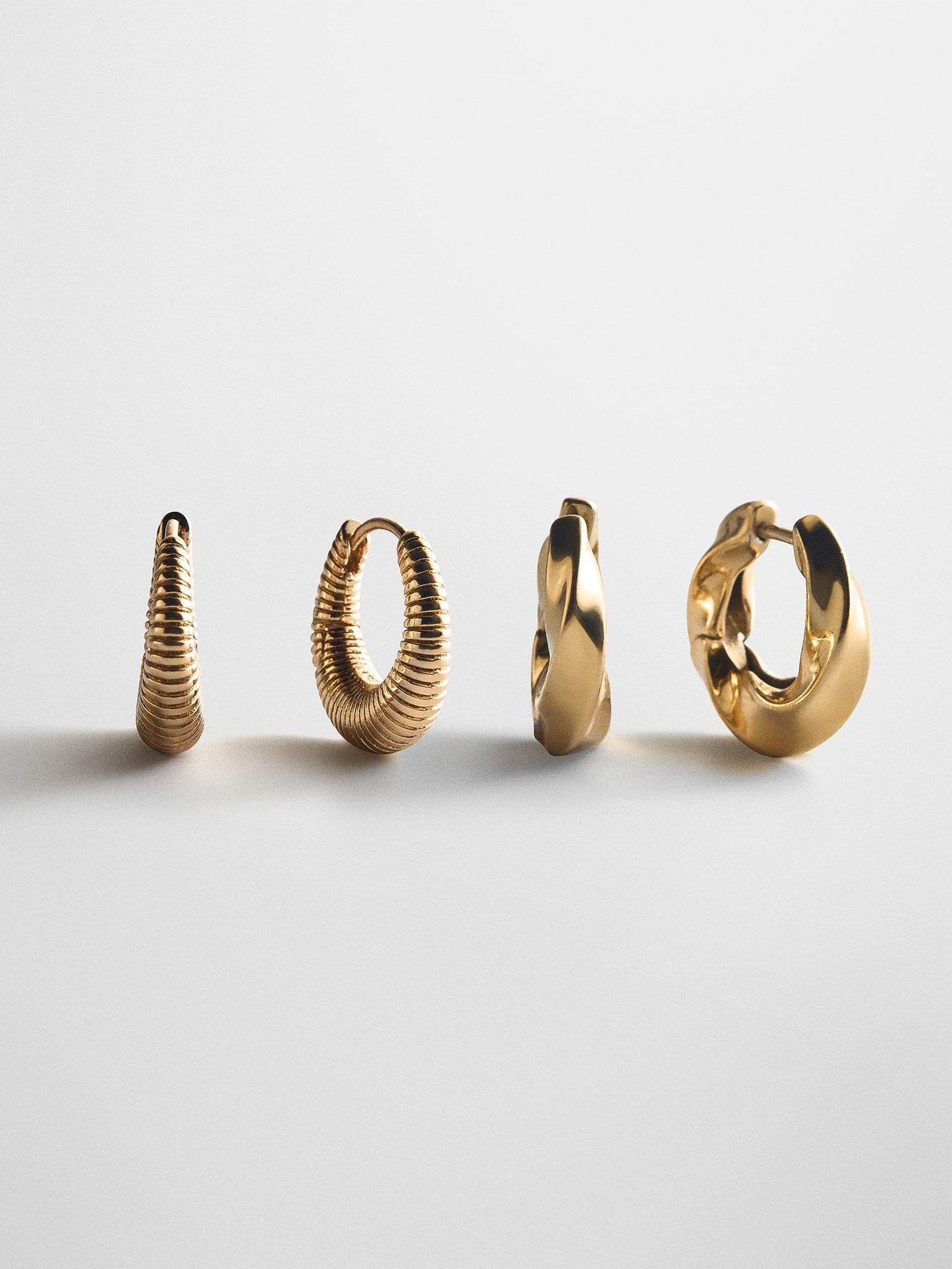 Beverly Waterproof Earring Set - Gold