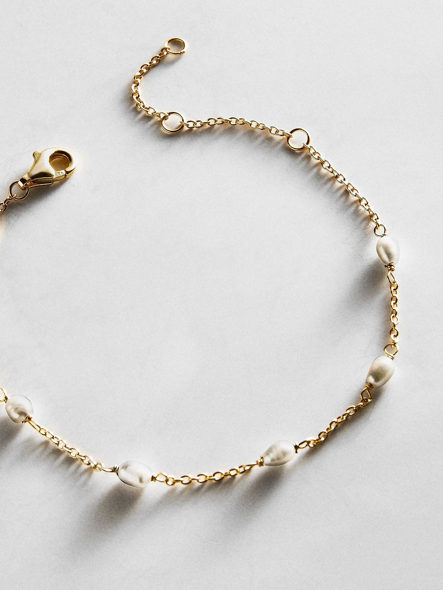 Yasmine 18K Gold Pearl Bracelet - Gold/Pearl