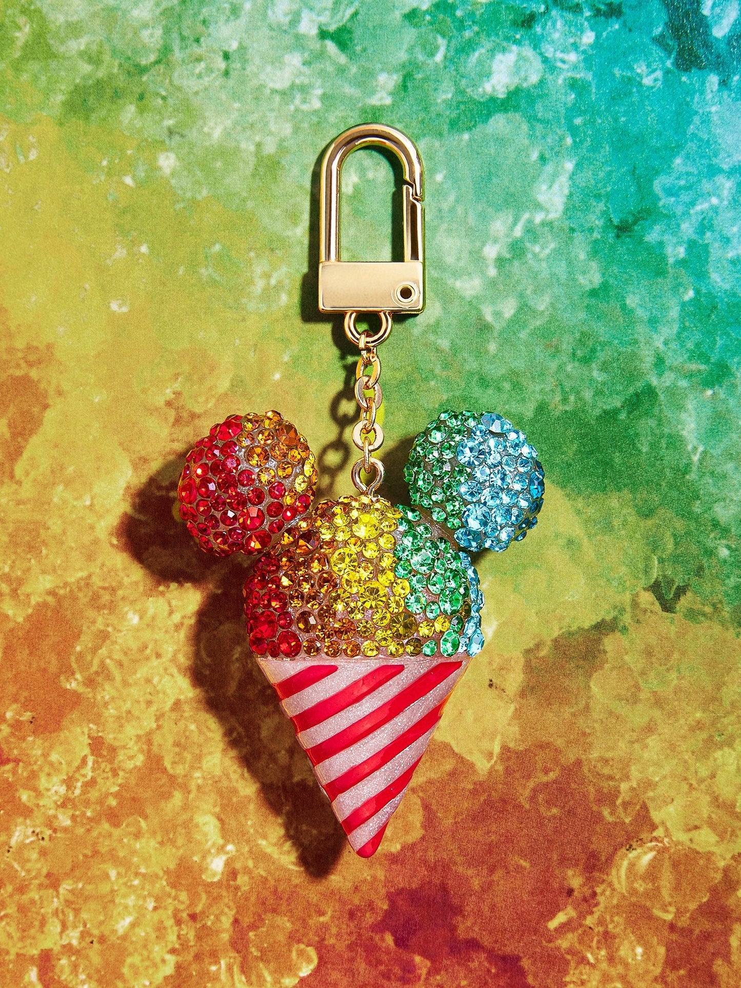 Disney Mickey Mouse Snow Cone Bag Charm - Disney Snow Cone Bag Charm