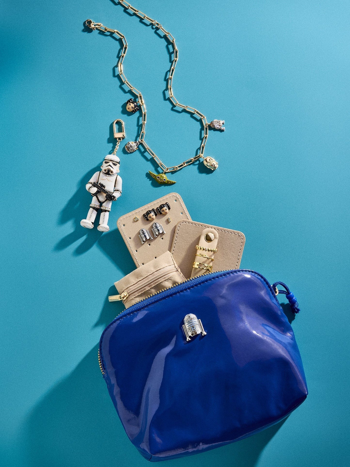 STAR WARSTM Character Jewelry Storage Pouch - R2-D2