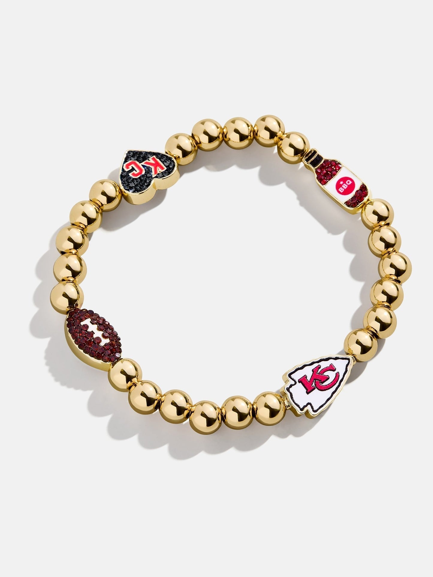 NFL Pisa Charm Bracelet - Kansas City Chiefs