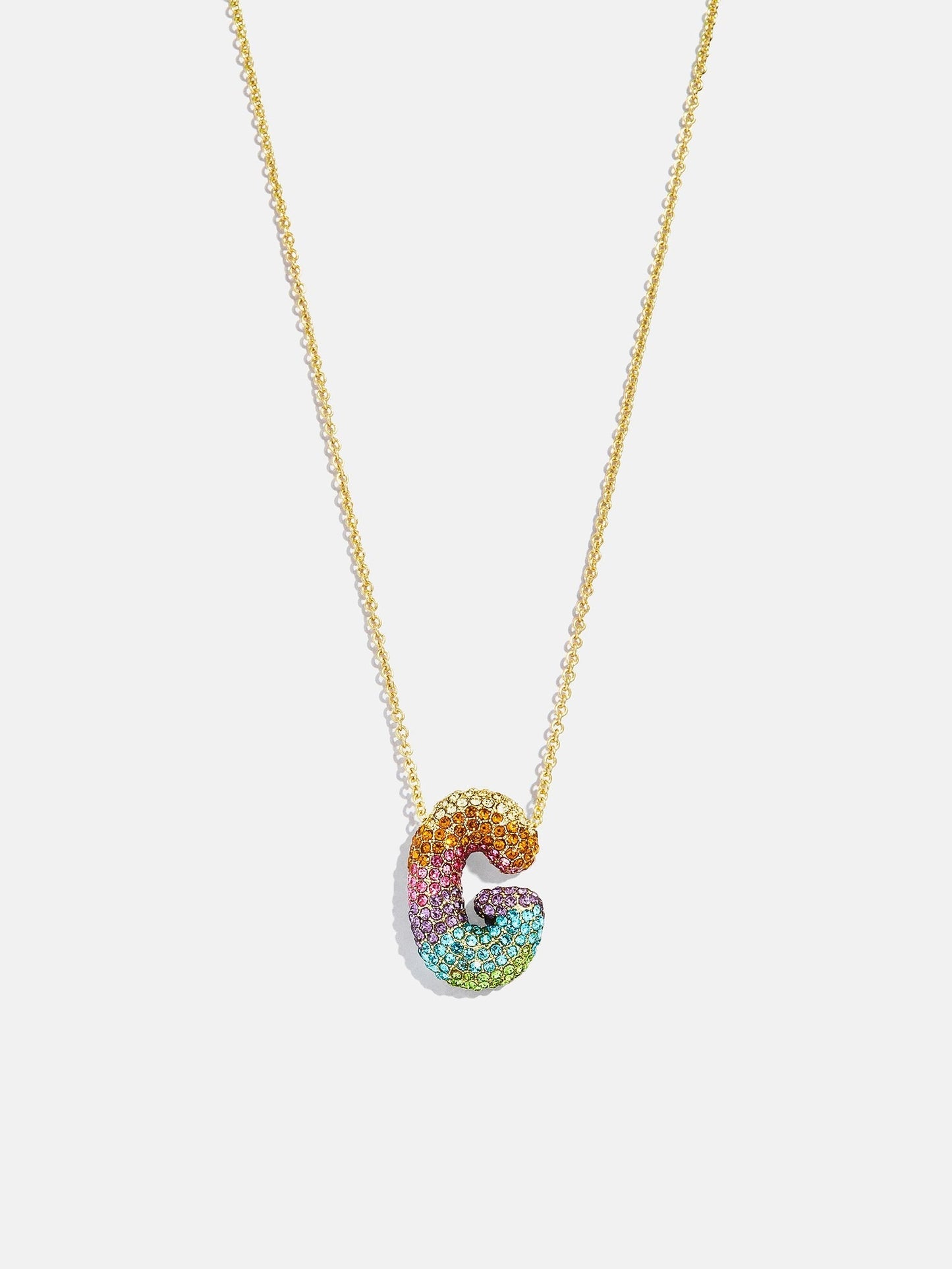 Kids' Bubble Initial Necklace - Multi