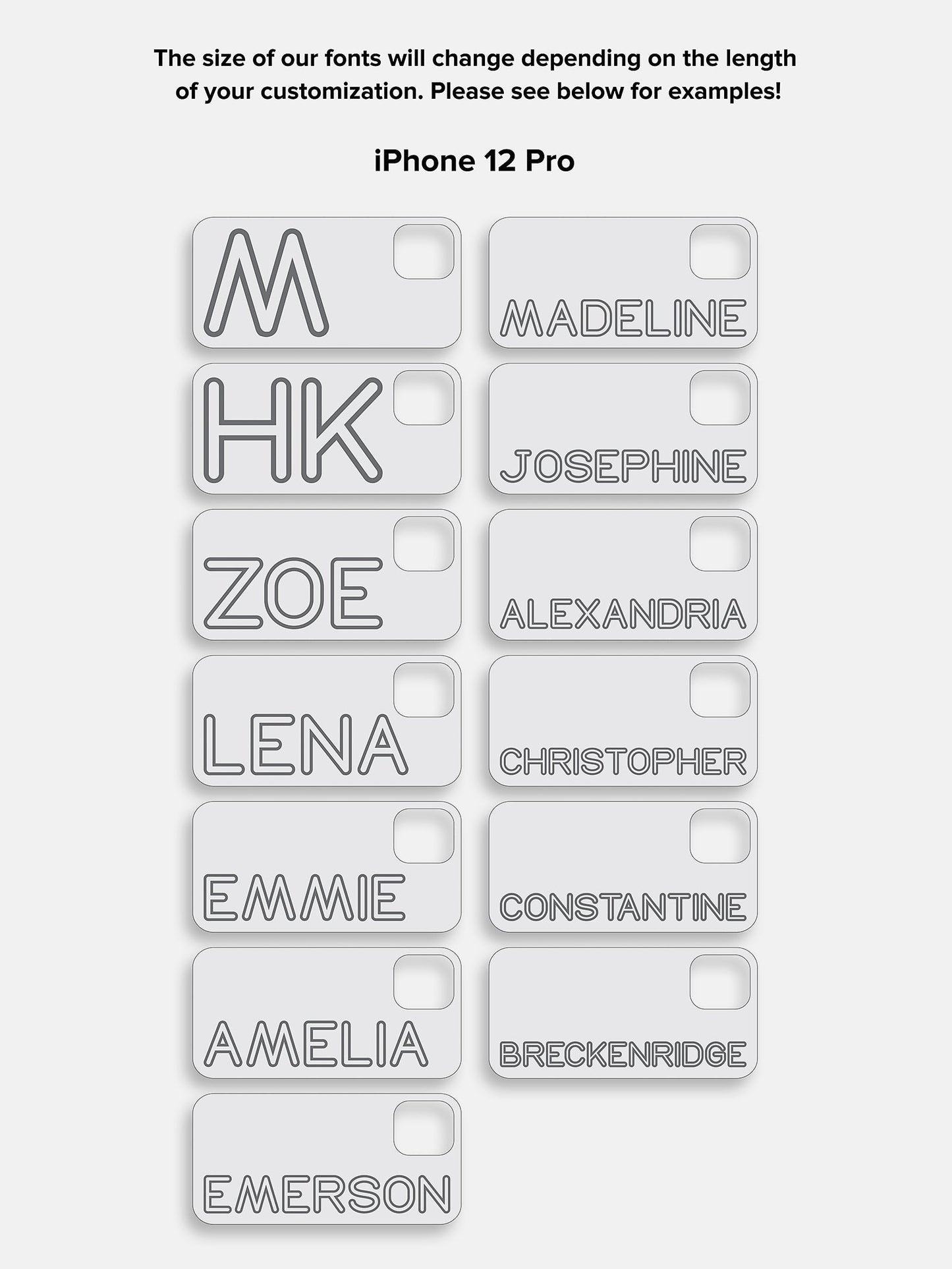 Fine Line Custom iPhone Case - Light Brown/Dark Brown