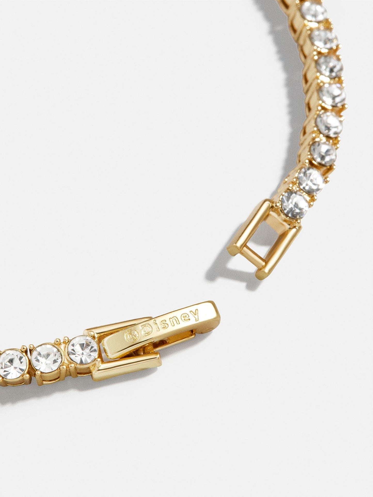 Disney Mickey Mouse Tennis Bracelet - Gold/Pavé