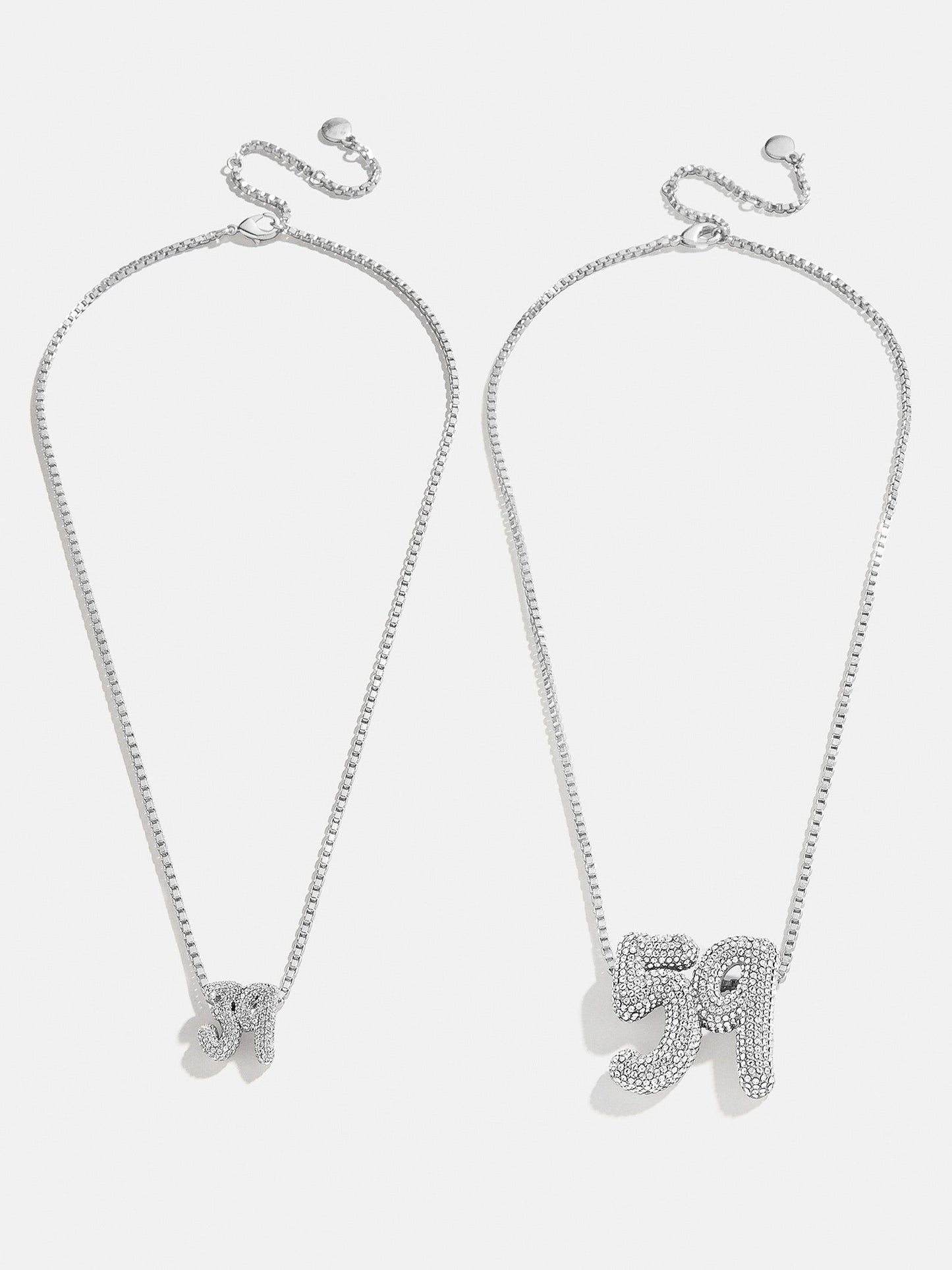 Lucky Number Bubble Necklace - Single Digit