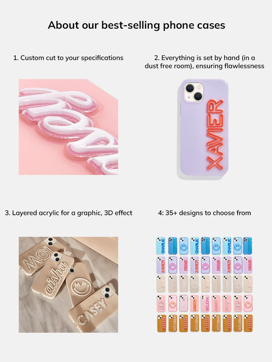 All the Beige Custom iPhone Case - Beige/Pearl