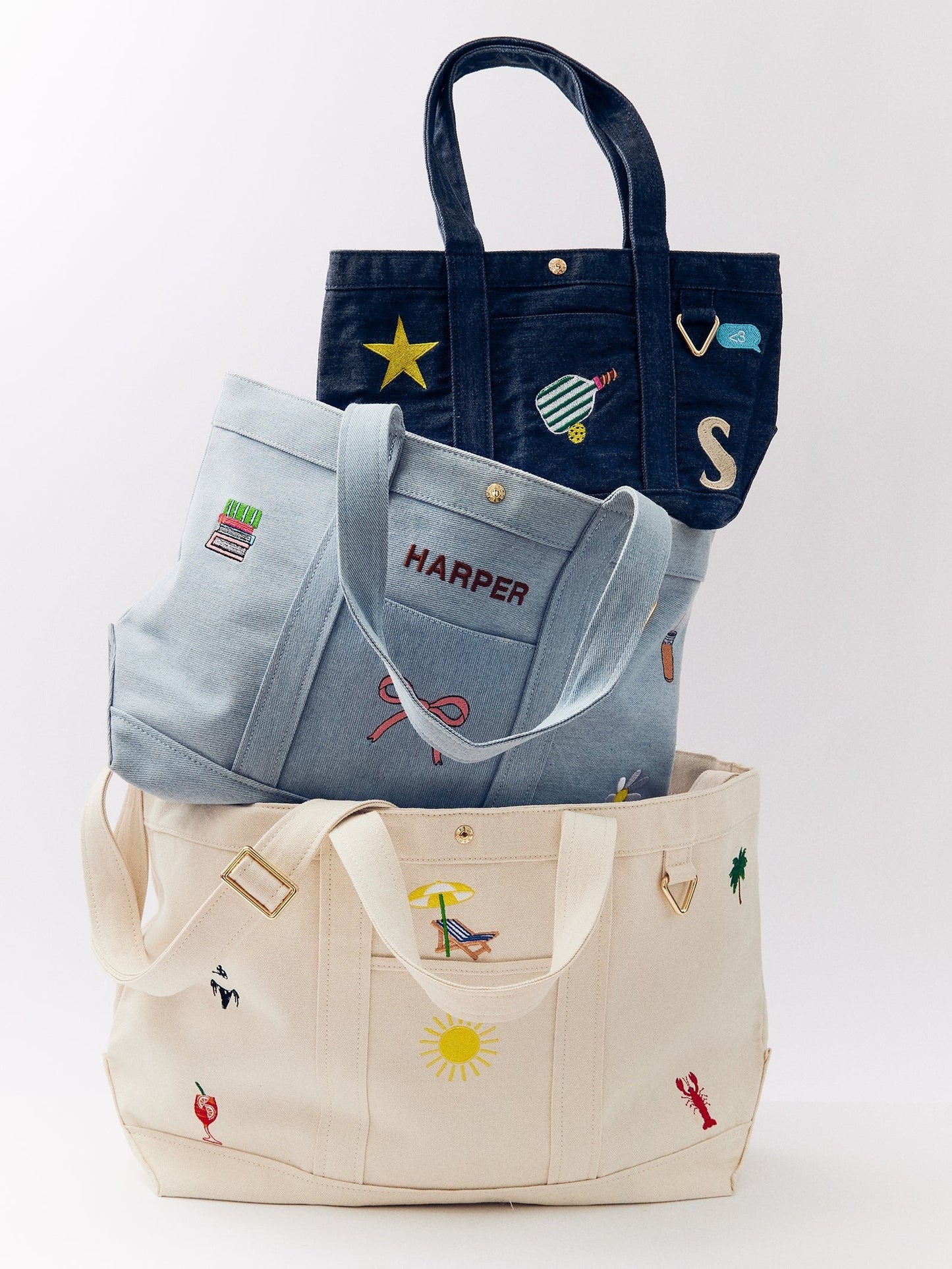 Large Custom Icon Tote - Large
