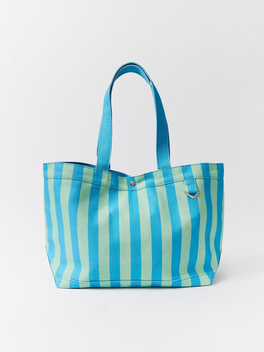 Striped Alpha Tote - Breeze