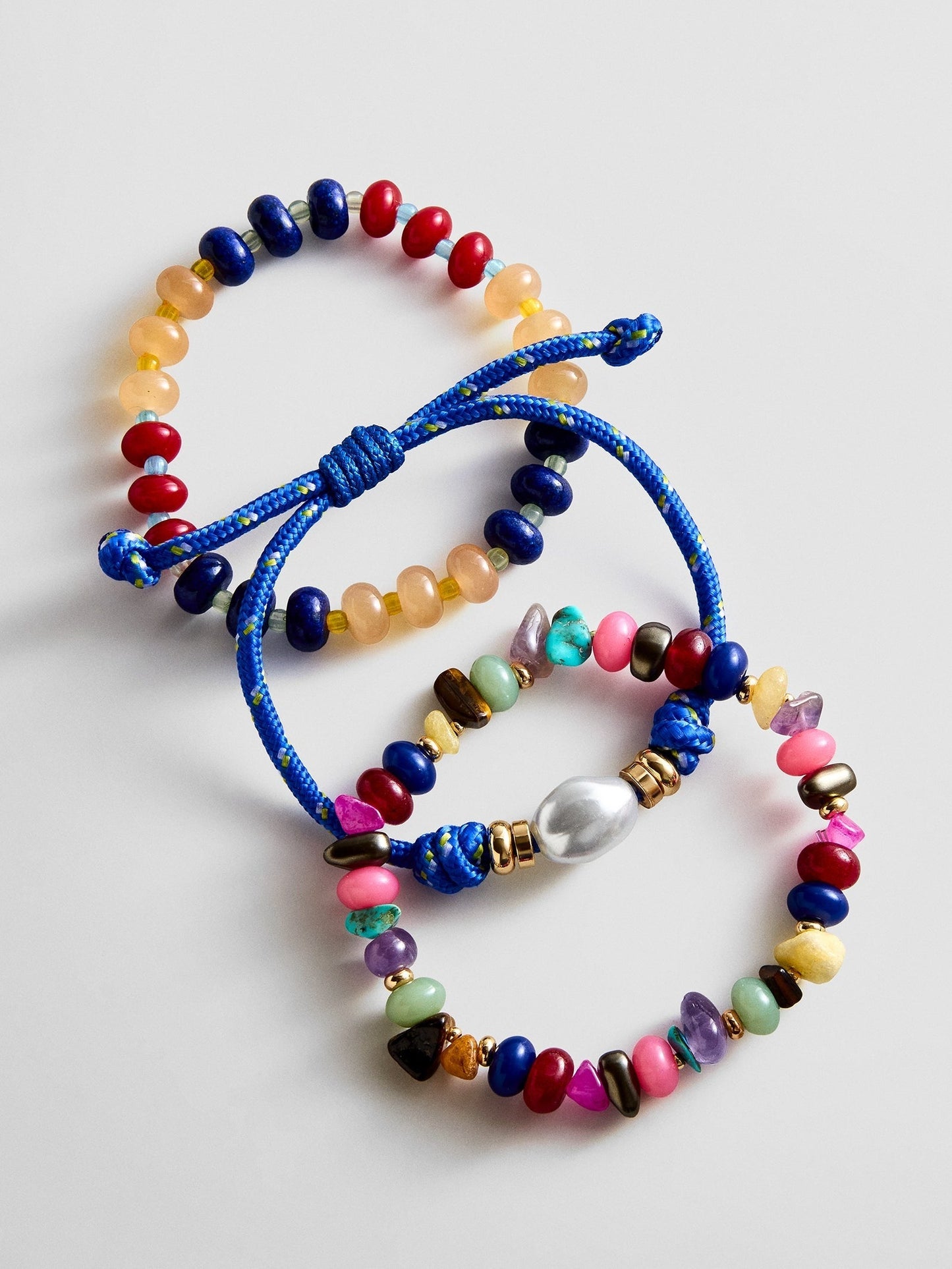 Bold Type Bracelet Set - Bold Type Bracelet Set