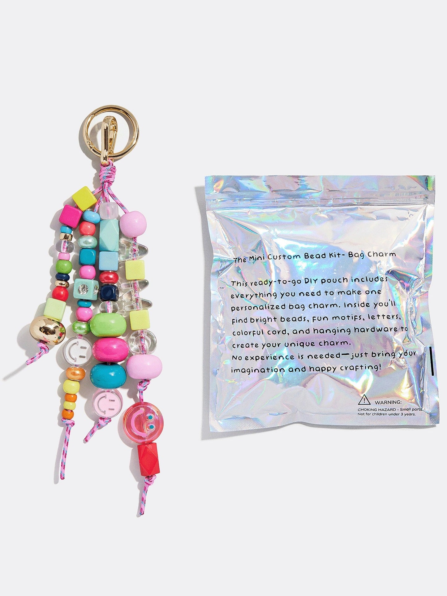 The Mini Custom Bead Kit - Multi/Smiley Face