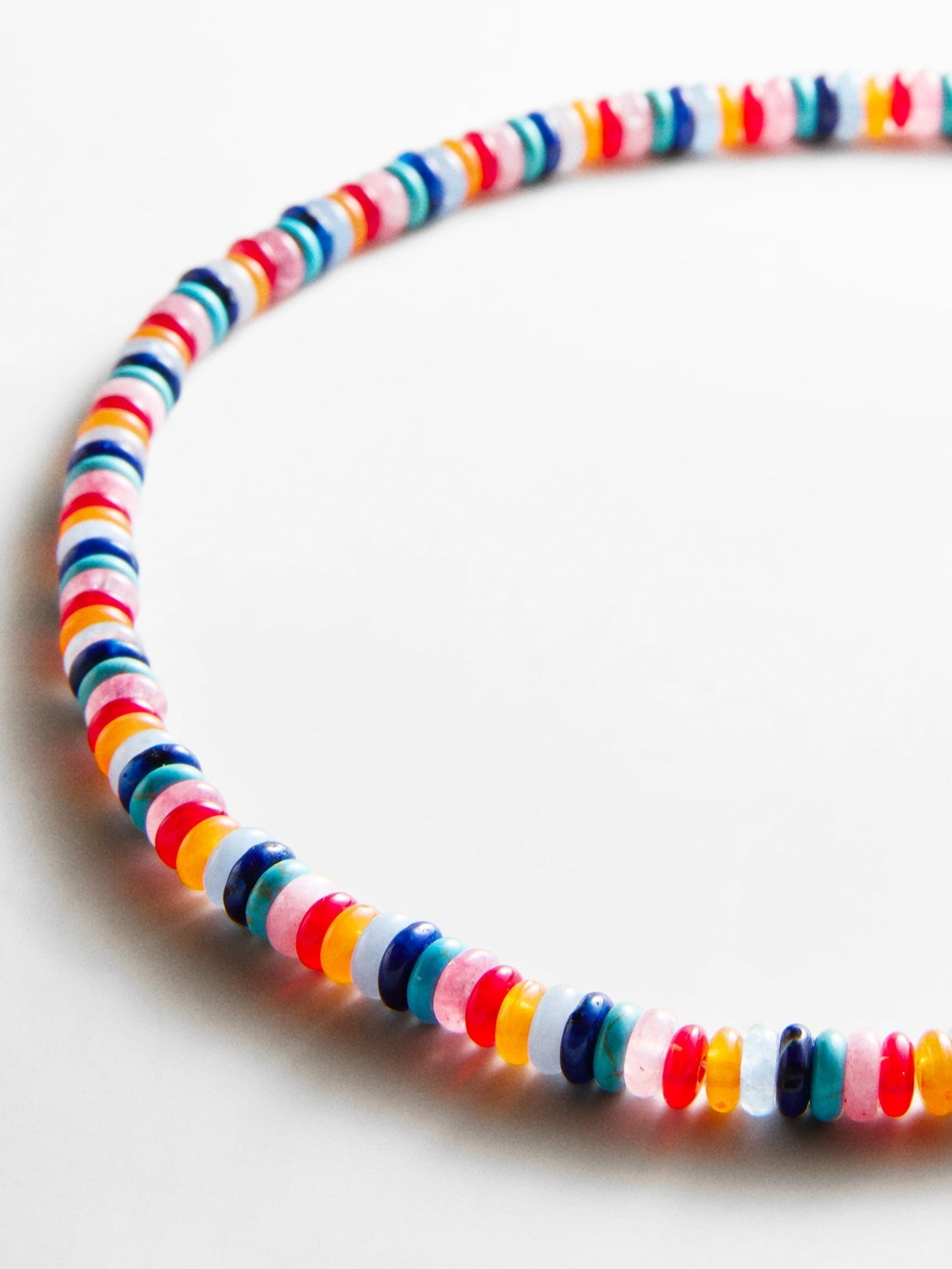 Jolene Semi-Precious Beaded Necklace - Multi