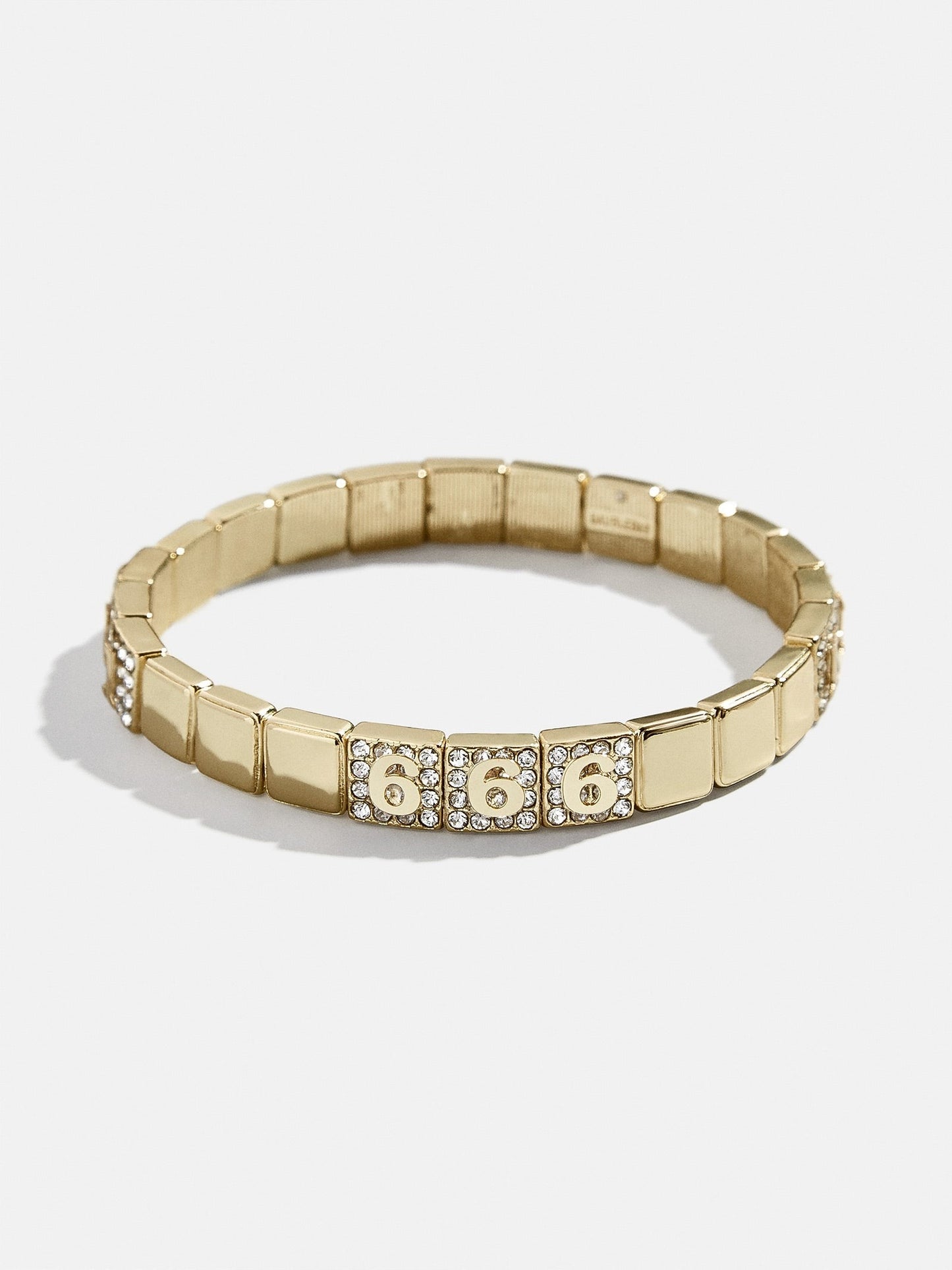Angel Number Tile Bracelet - 666