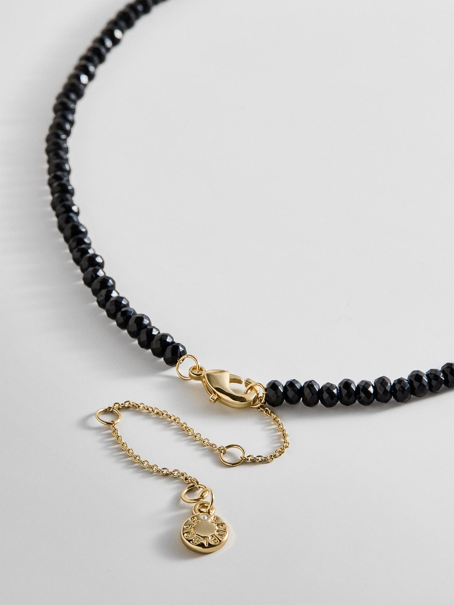 Mini Semi-Precious Custom Necklace - Onyx