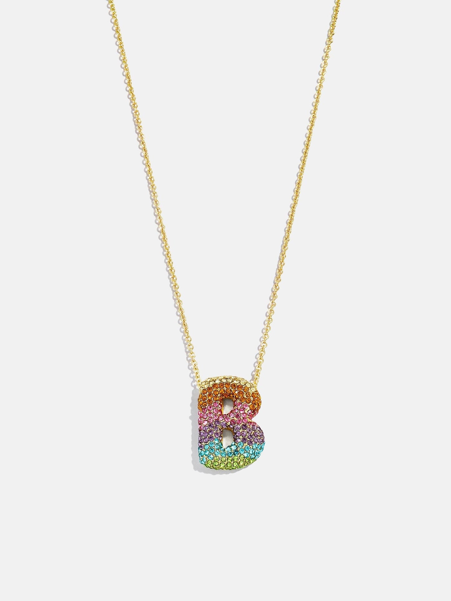 Kids' Bubble Initial Necklace - Multi