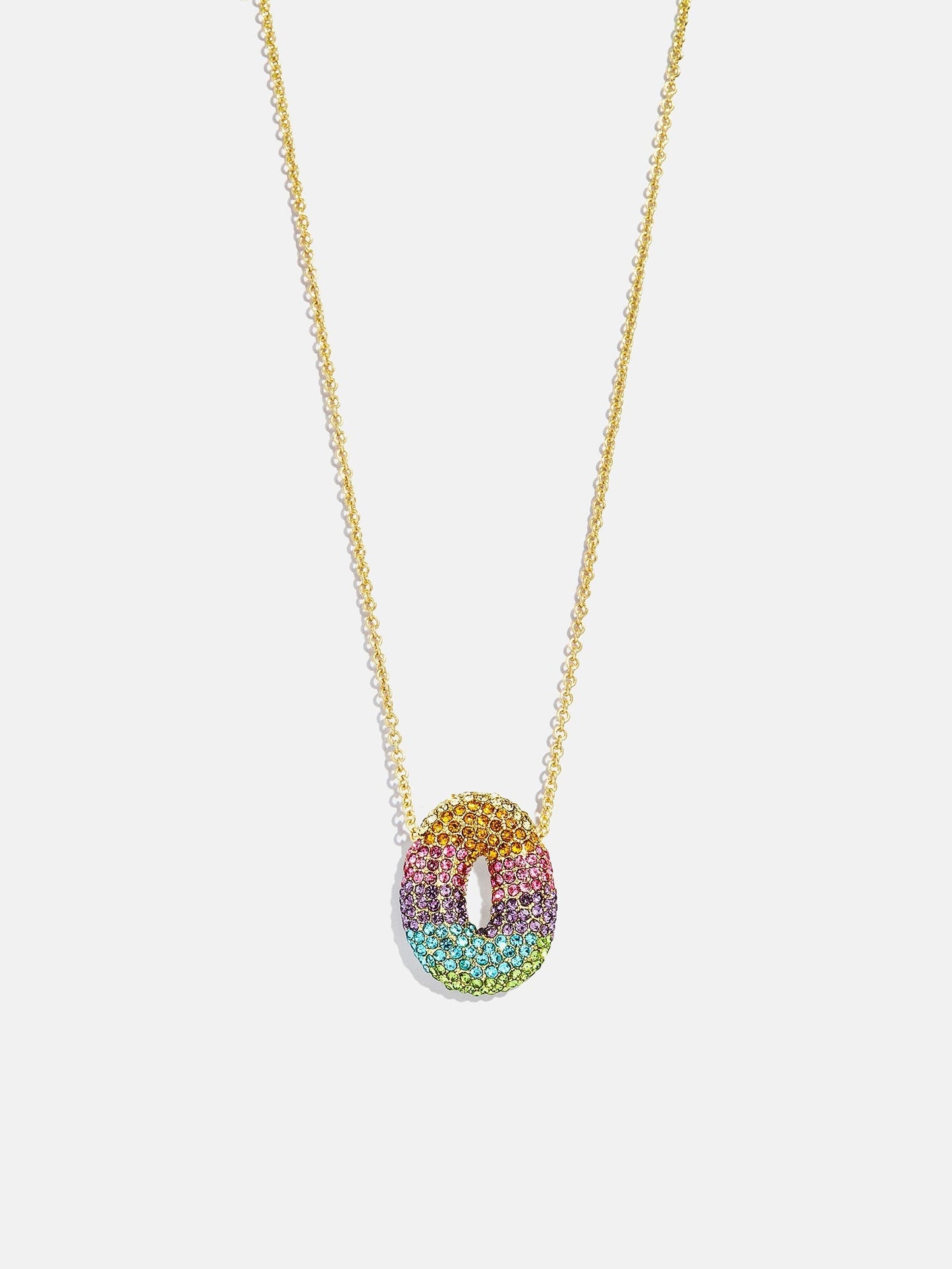 Kids' Bubble Initial Necklace - Multi