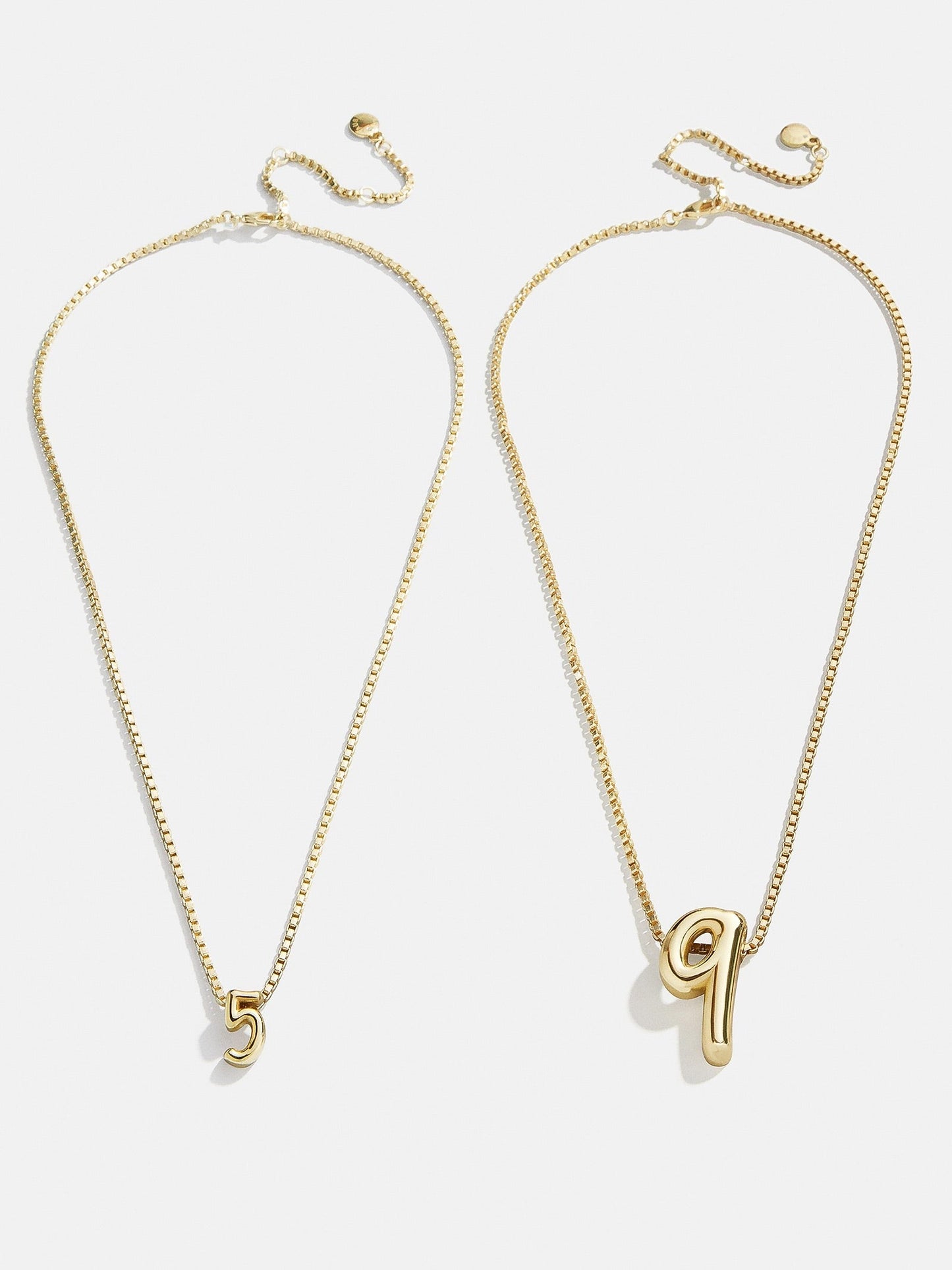 Lucky Number Bubble Necklace - Single Digit