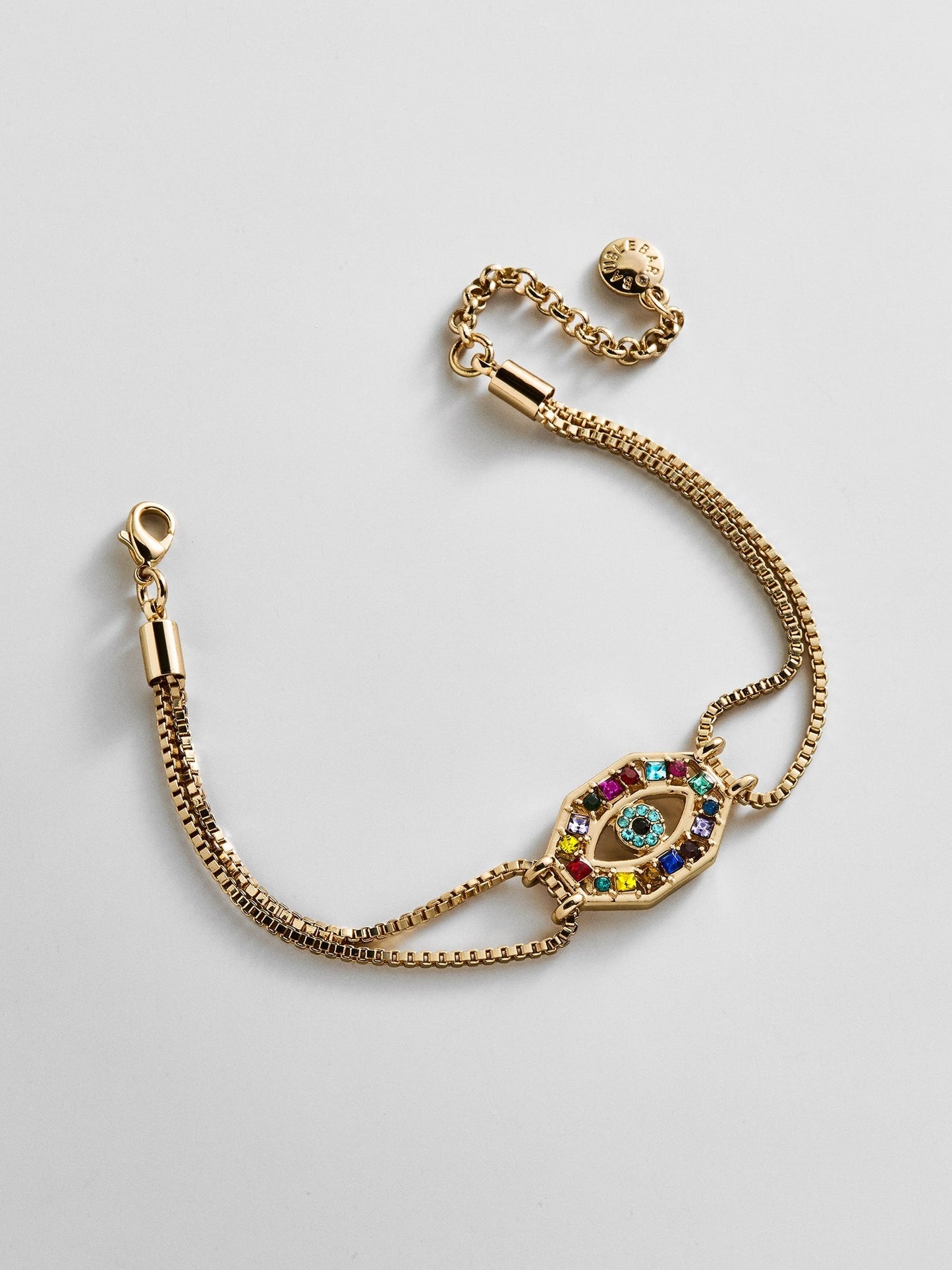 Evil Eye Reversible Bracelet - Gold/Multi