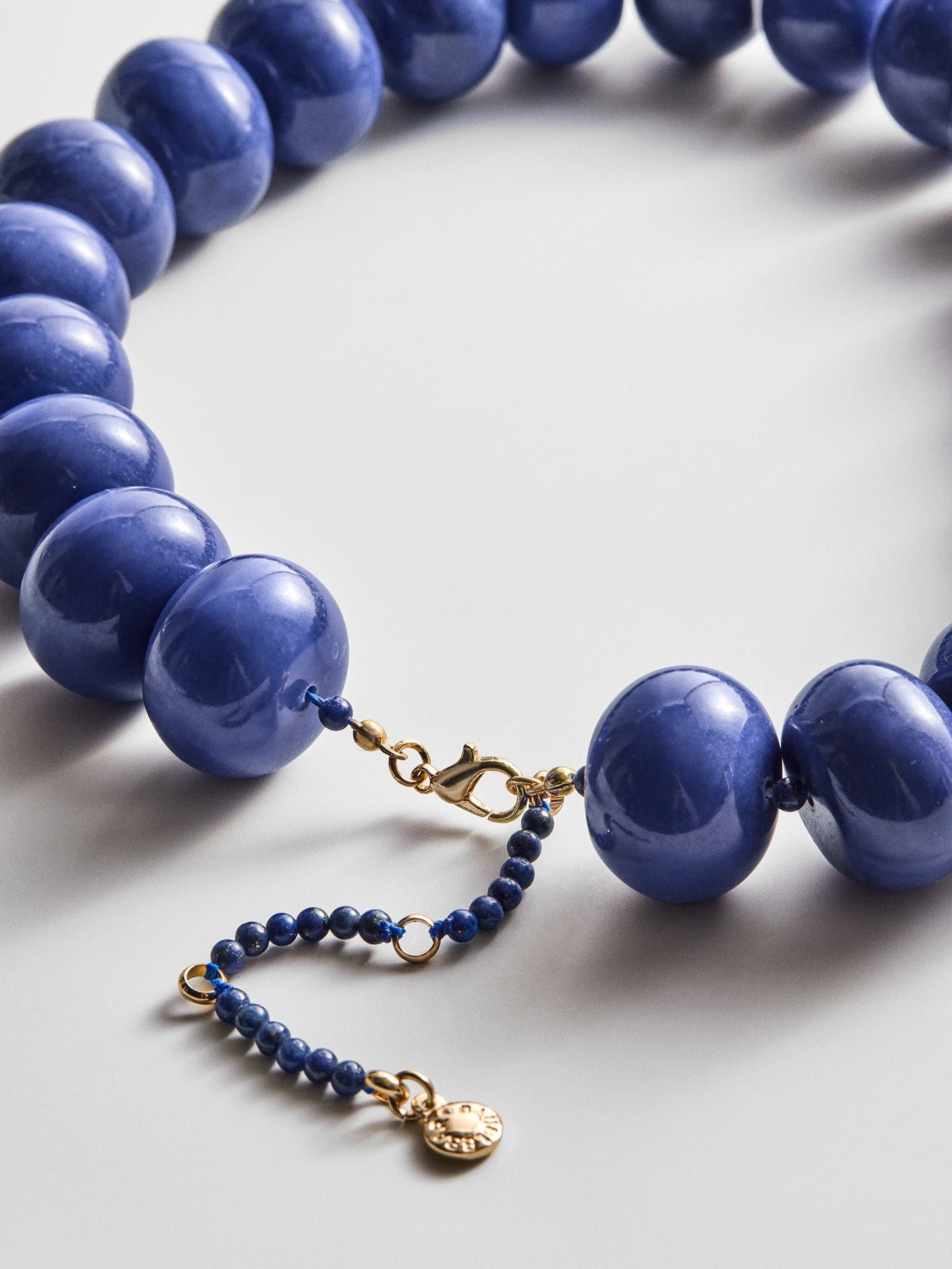 Joan Semi-Precious Necklace - Lapis