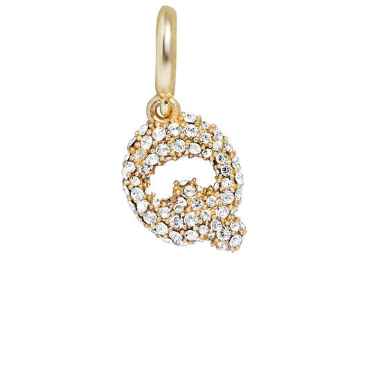 Pave Bubble Initial Cluster Charm - Q