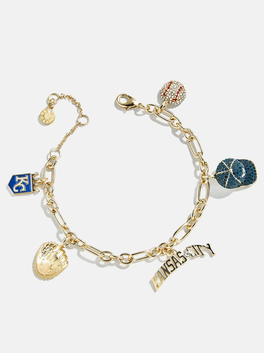 MLB Charm Bracelet - Kansas City Royals