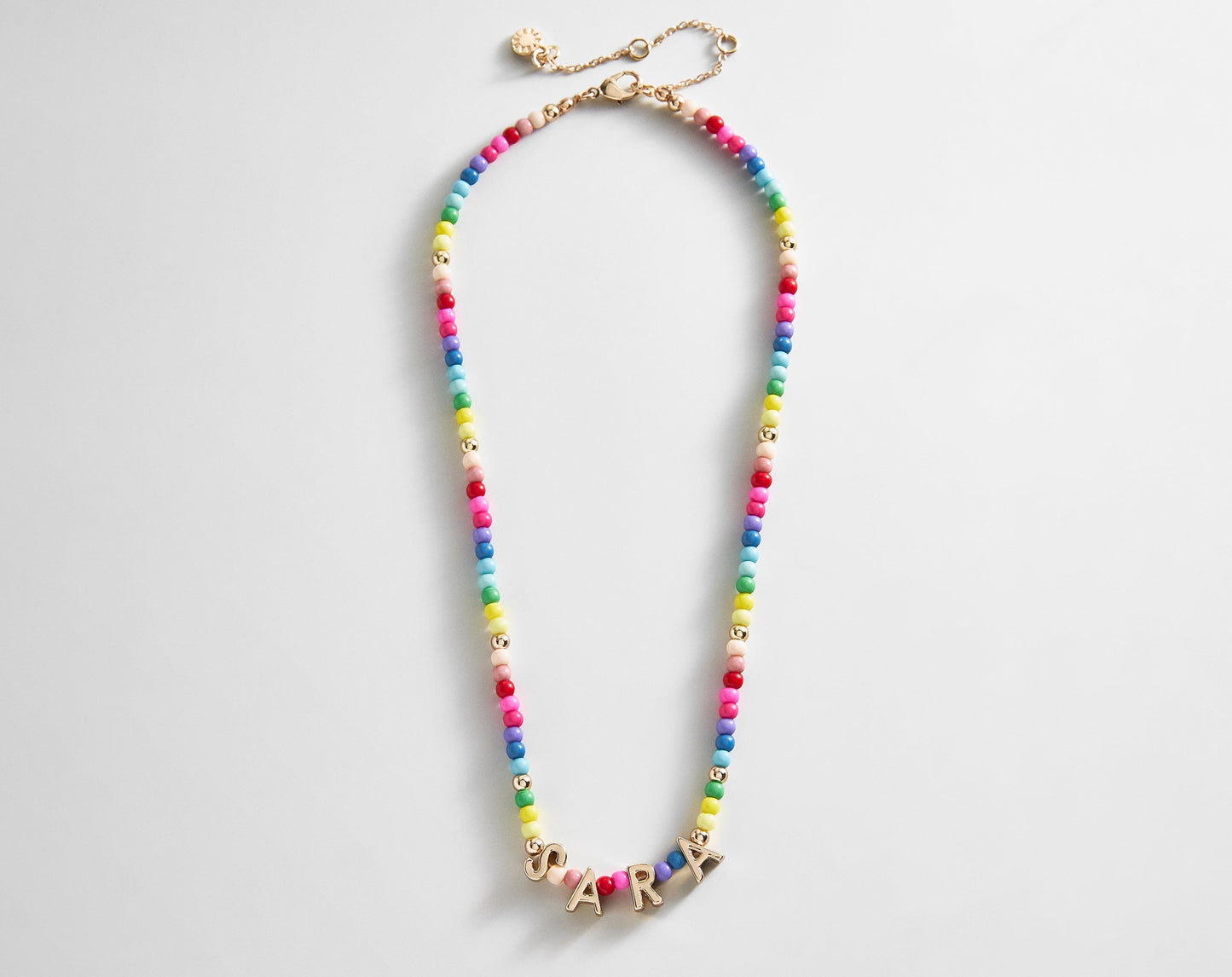 Bead Mine Kids’ Custom Name Necklace - Multi