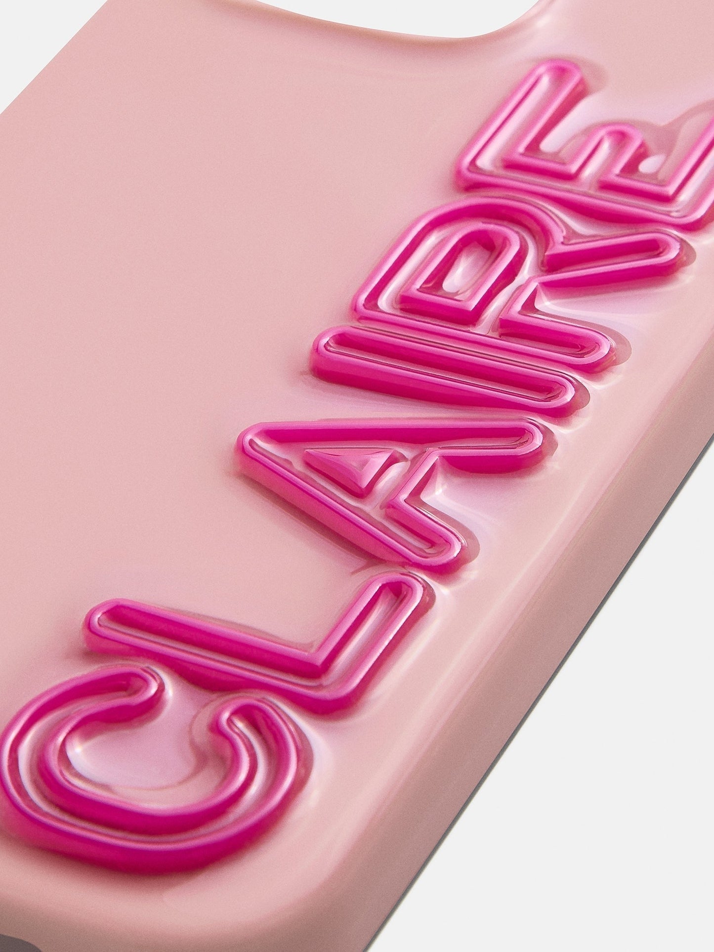 Fine Line Custom iPhone Case - Dusty Rose/Magenta