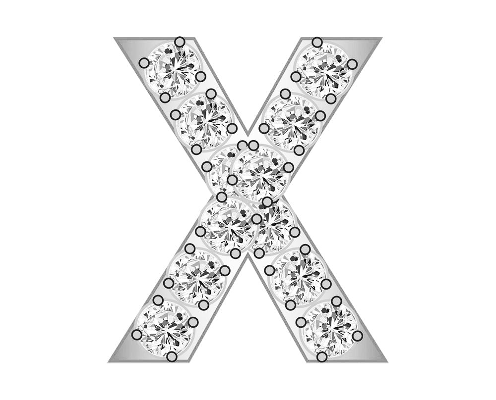 Mini X - Clear/Silver