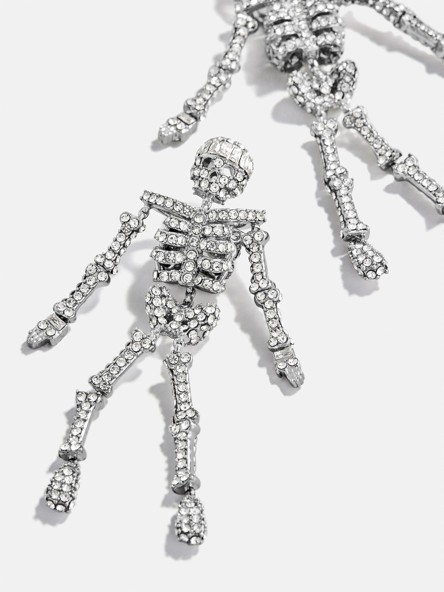 Drop Dead Hottie Earrings - Mini Silver