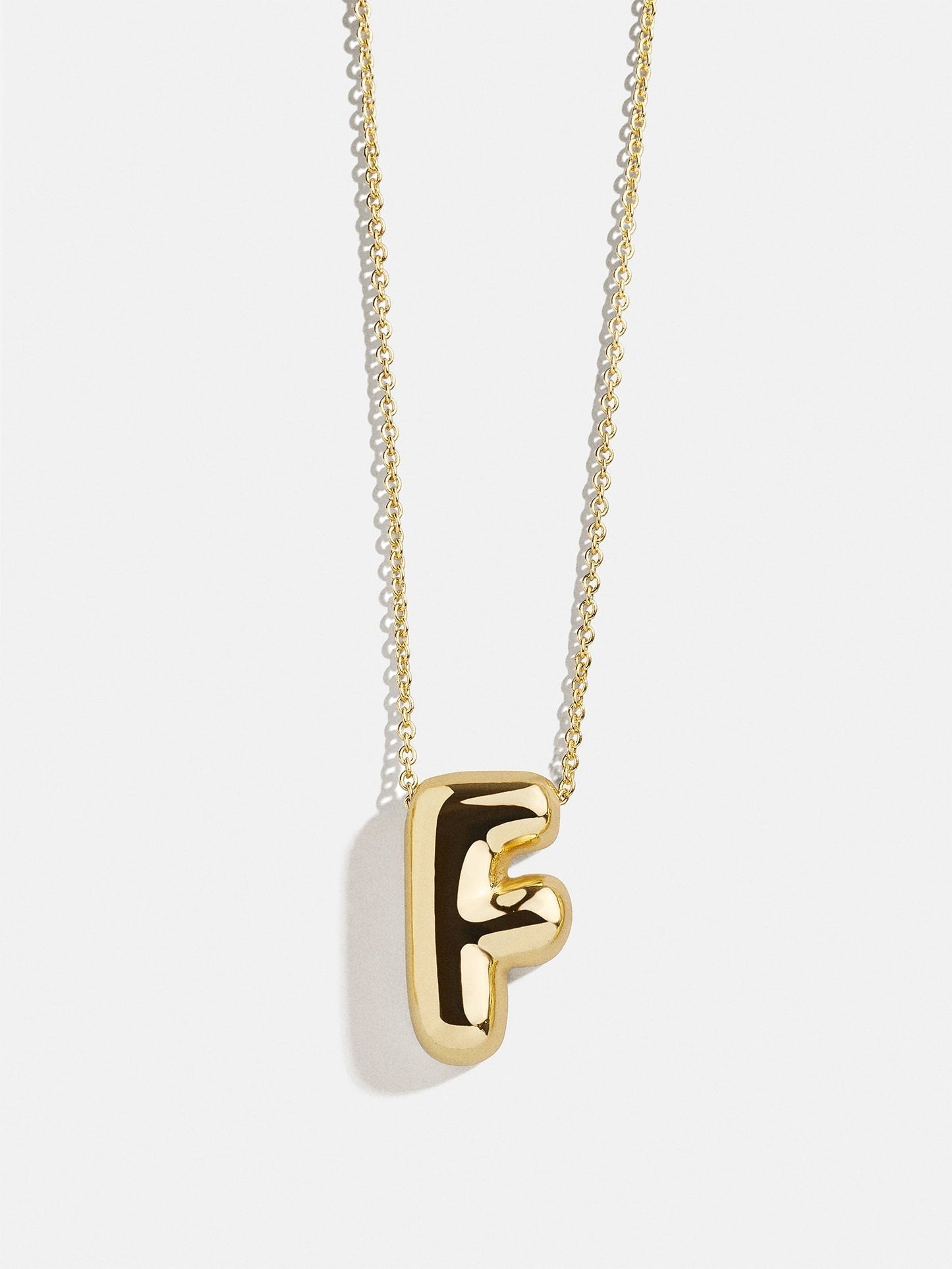 Kids' Bubble Initial Necklace - Gold