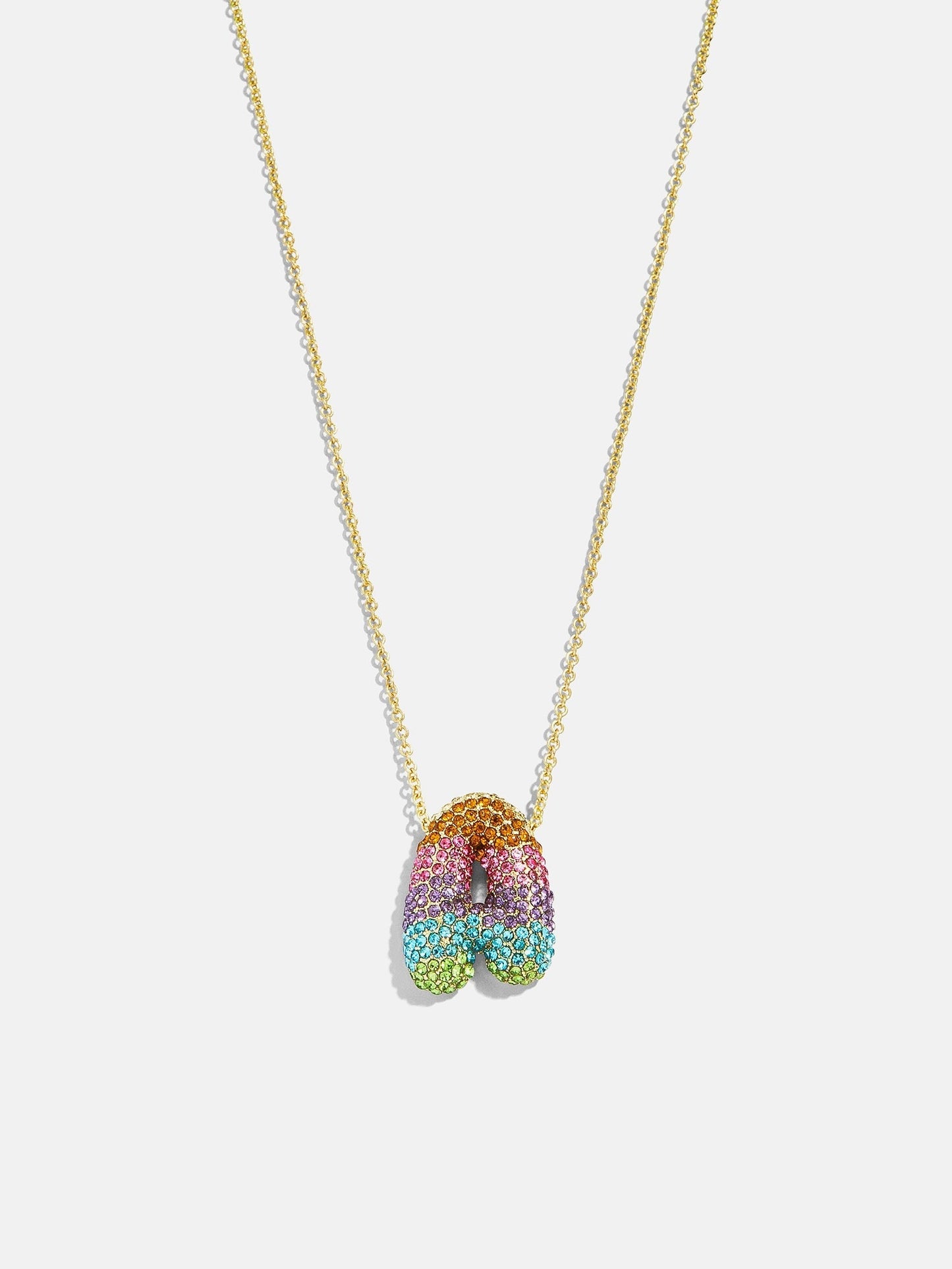 Kids' Bubble Initial Necklace - Multi