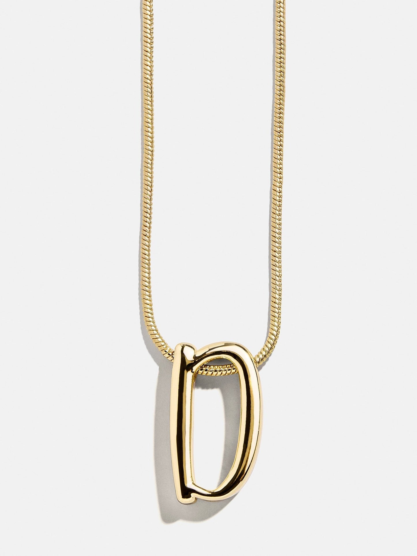 Classic Script Initial Necklace - Classic Script